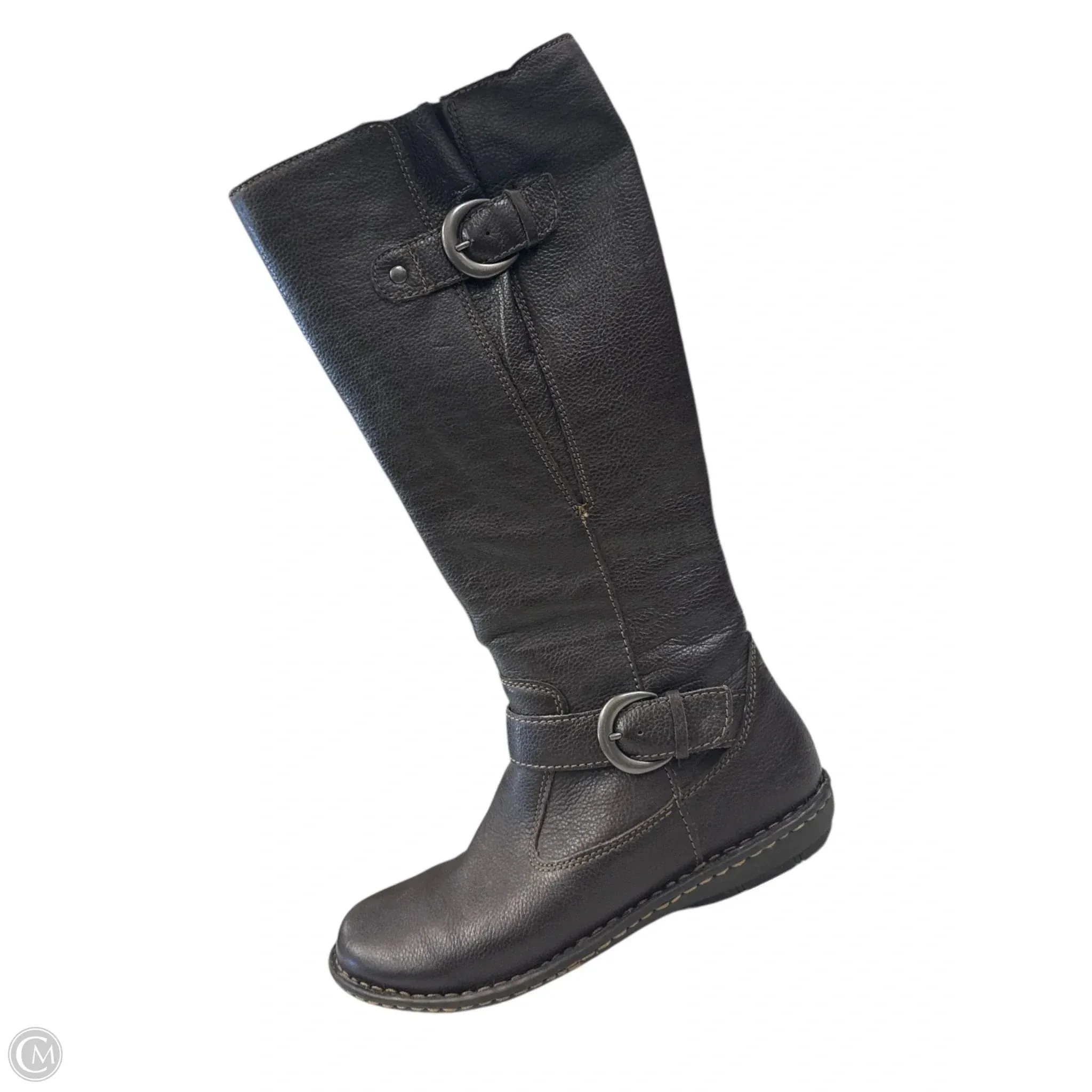 Boots Knee Flats By Boc In Brown, Size: 7 Cold-Weather Essential