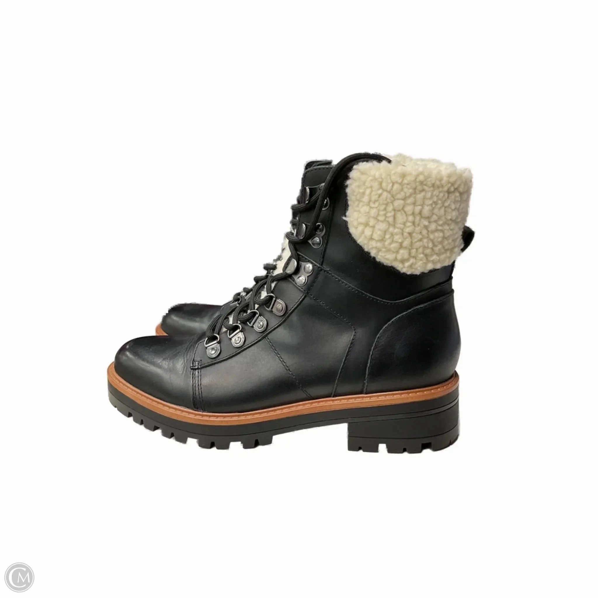 Anti Odor Boots Ankle Flats By Marc Fisher In Black, Size: 9.5