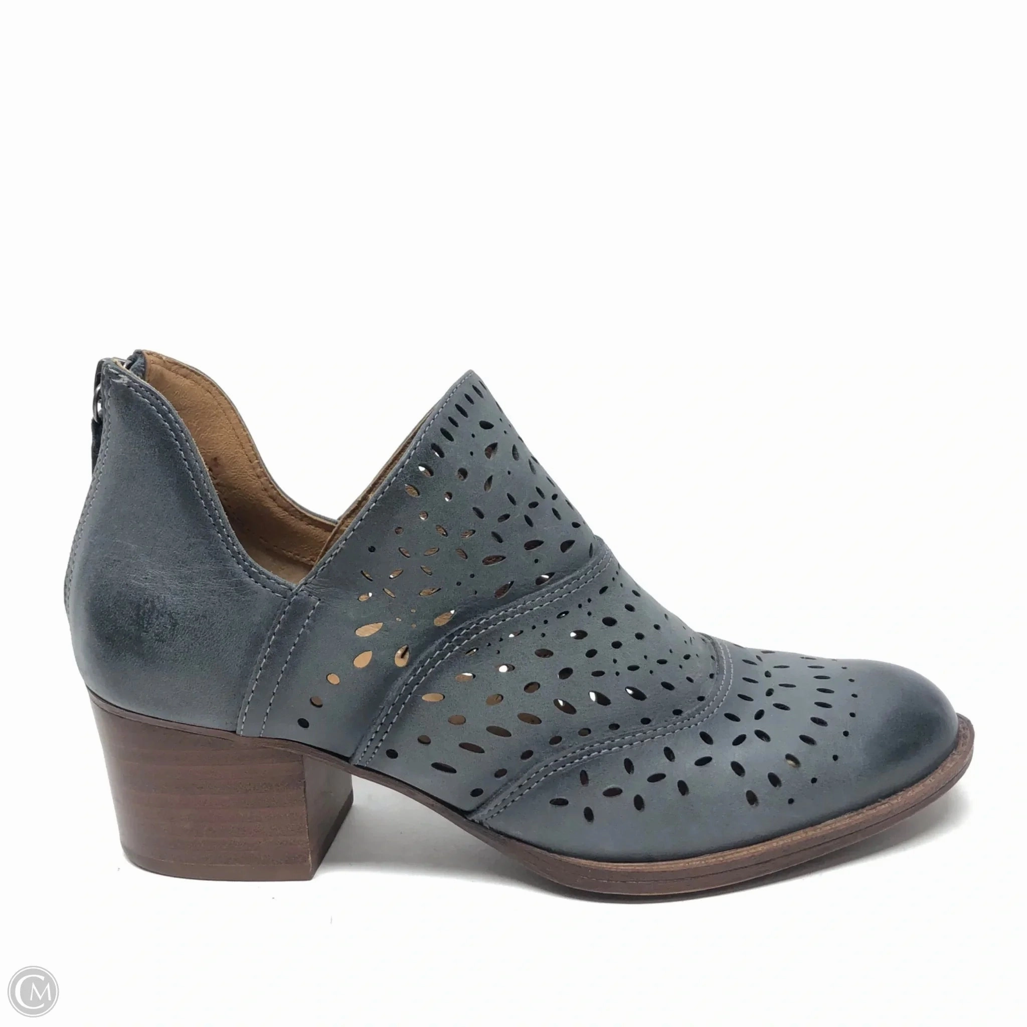 Boots Ankle Heels By Sofft In Grey, Size: 7.5 Breathable Nature Lover french chic