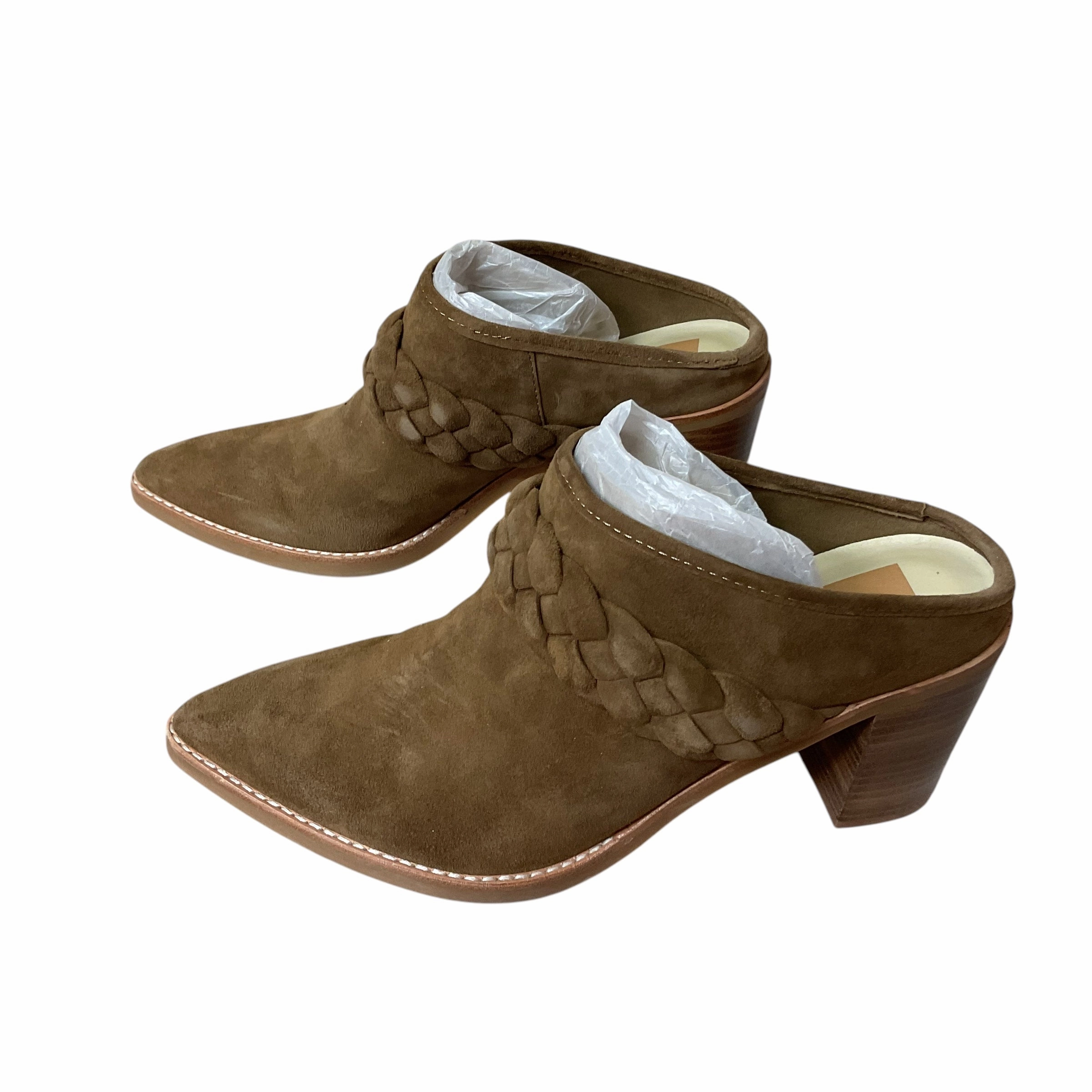 Shoes Heels Block By Dolce Vita In Brown, Size: 8.5 Summer Sandals studded