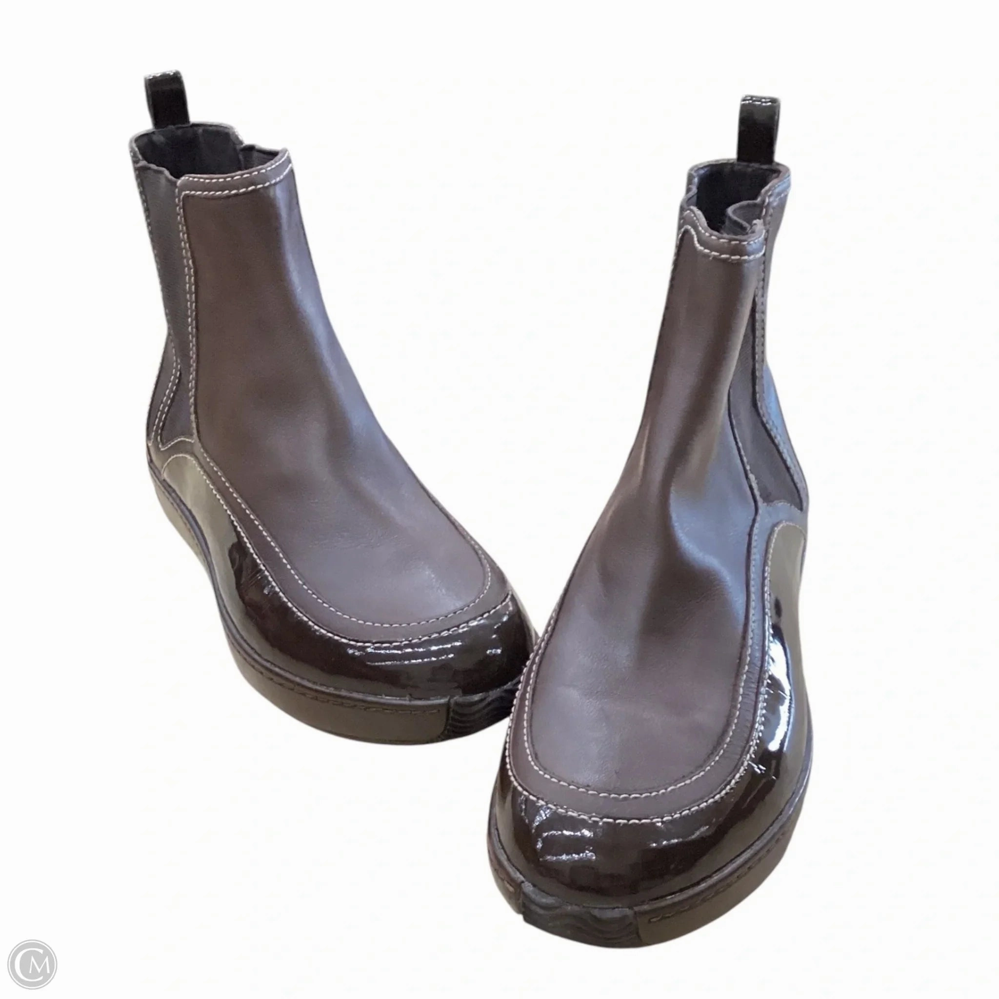 Boots Ankle Flats By Cole-haan In Brown, Size: 8 No Pressure
