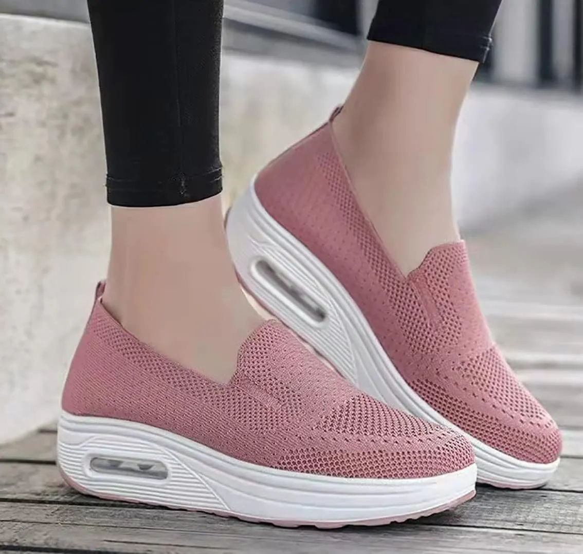 Bridge Cutters Women's Orthopedic Slope Heel Shoes Platform Shoes Orthopedic Road Walking Shoes Skate Shoes Sports Sandals mesh Flat Shoes Sports Outdoor Shoes