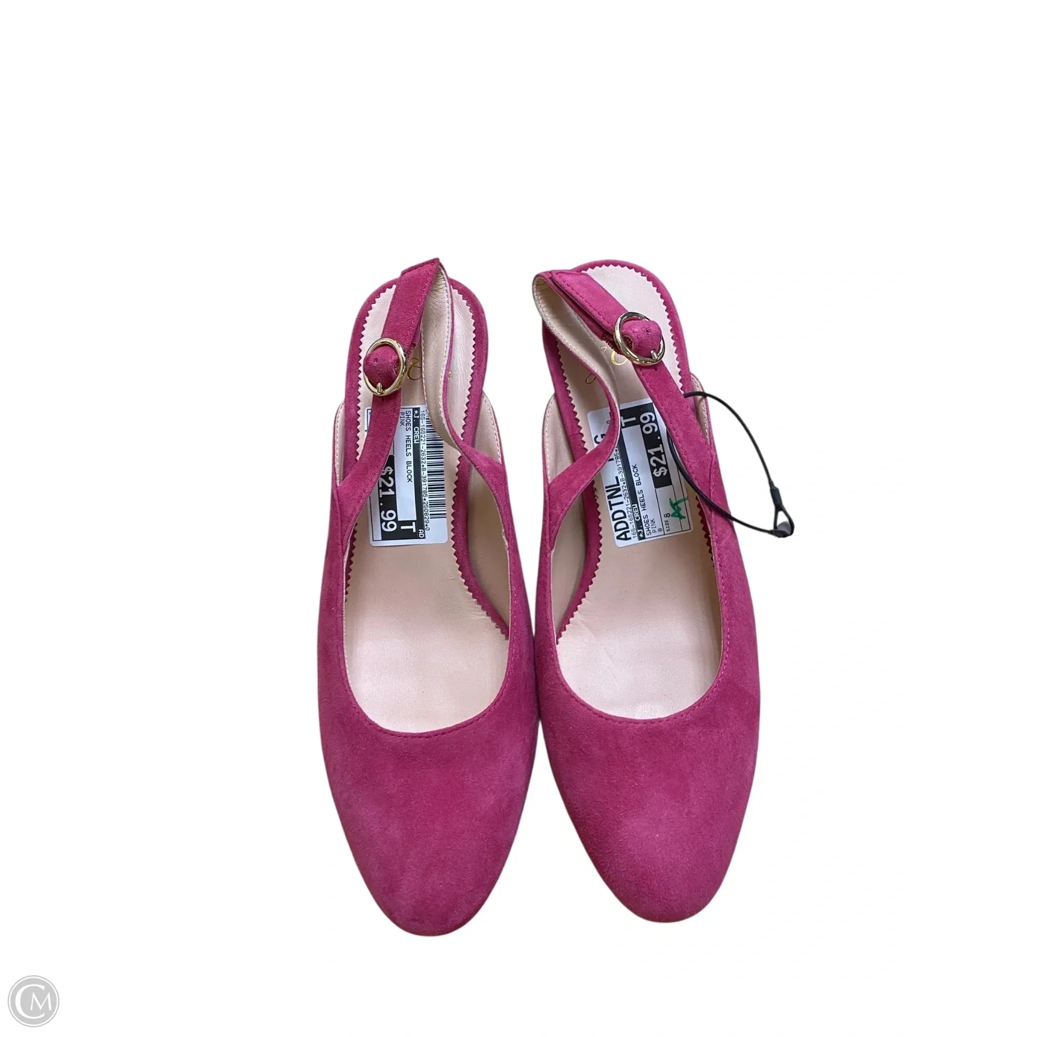 Shoes Heels Block By J. Crew In Pink, Size: 8 Slip-Resistant Heels