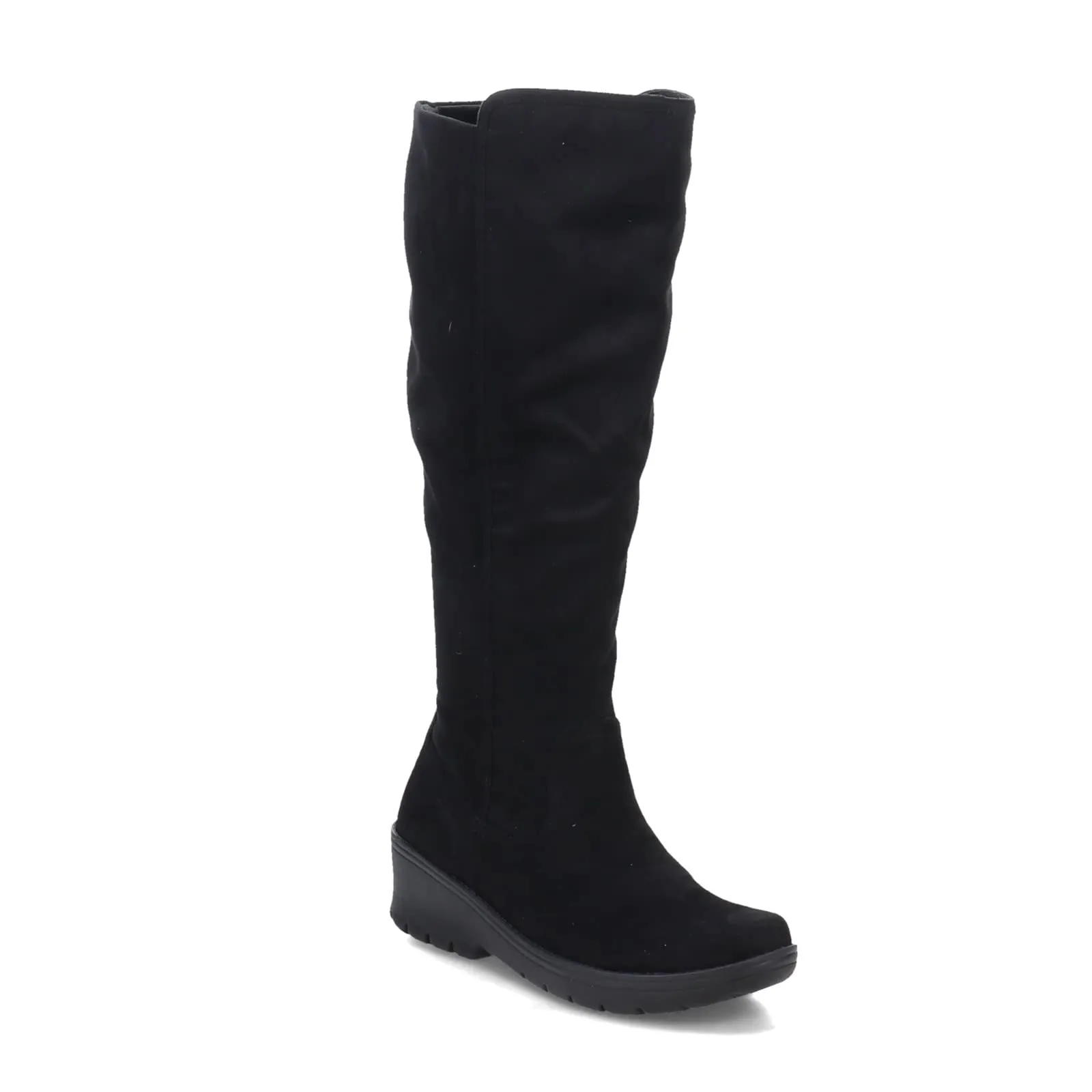 BZees Women's Brandy Knee High Boots, Black, 8.5