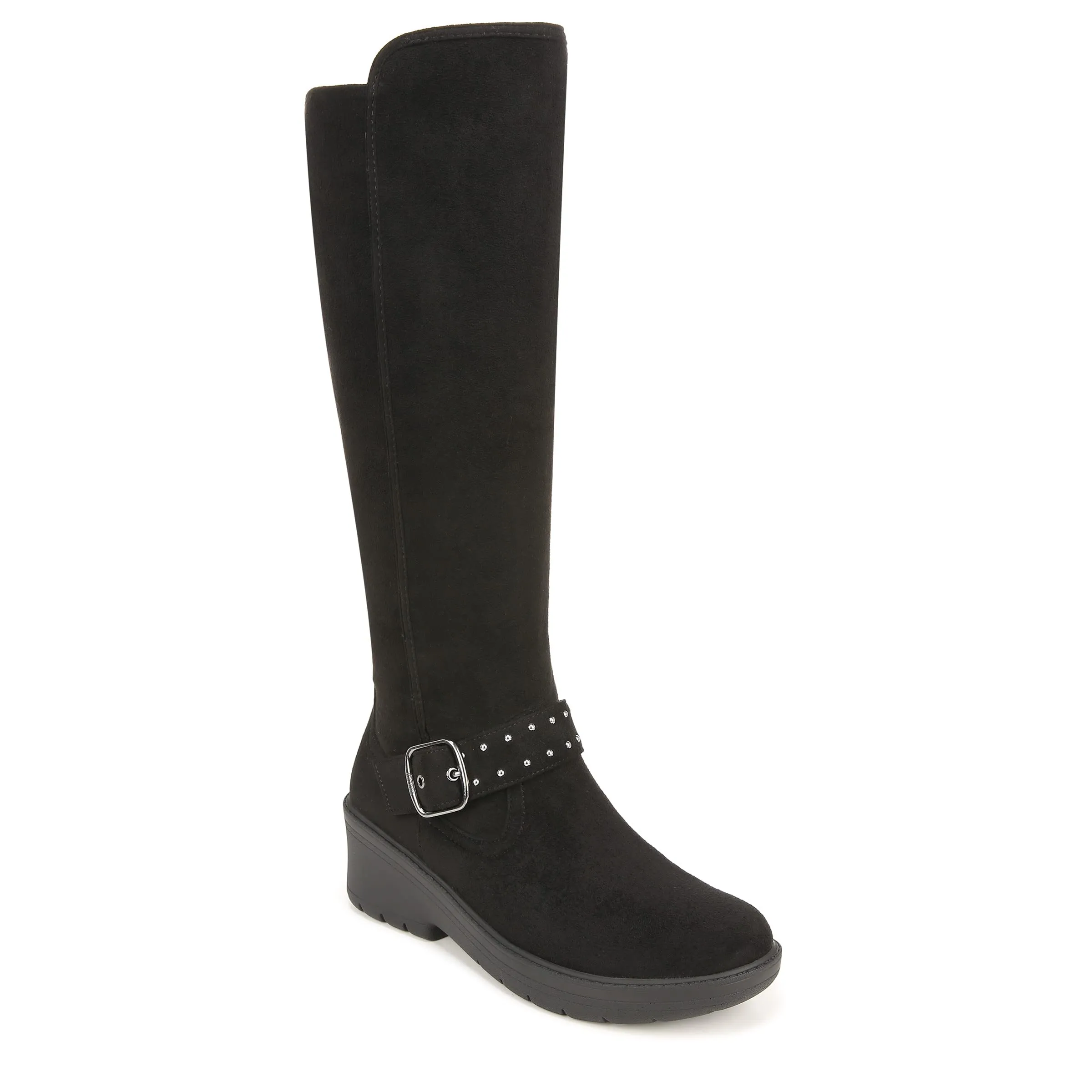 BZees Women's Brandy Knee High Boots, Black, 8.5