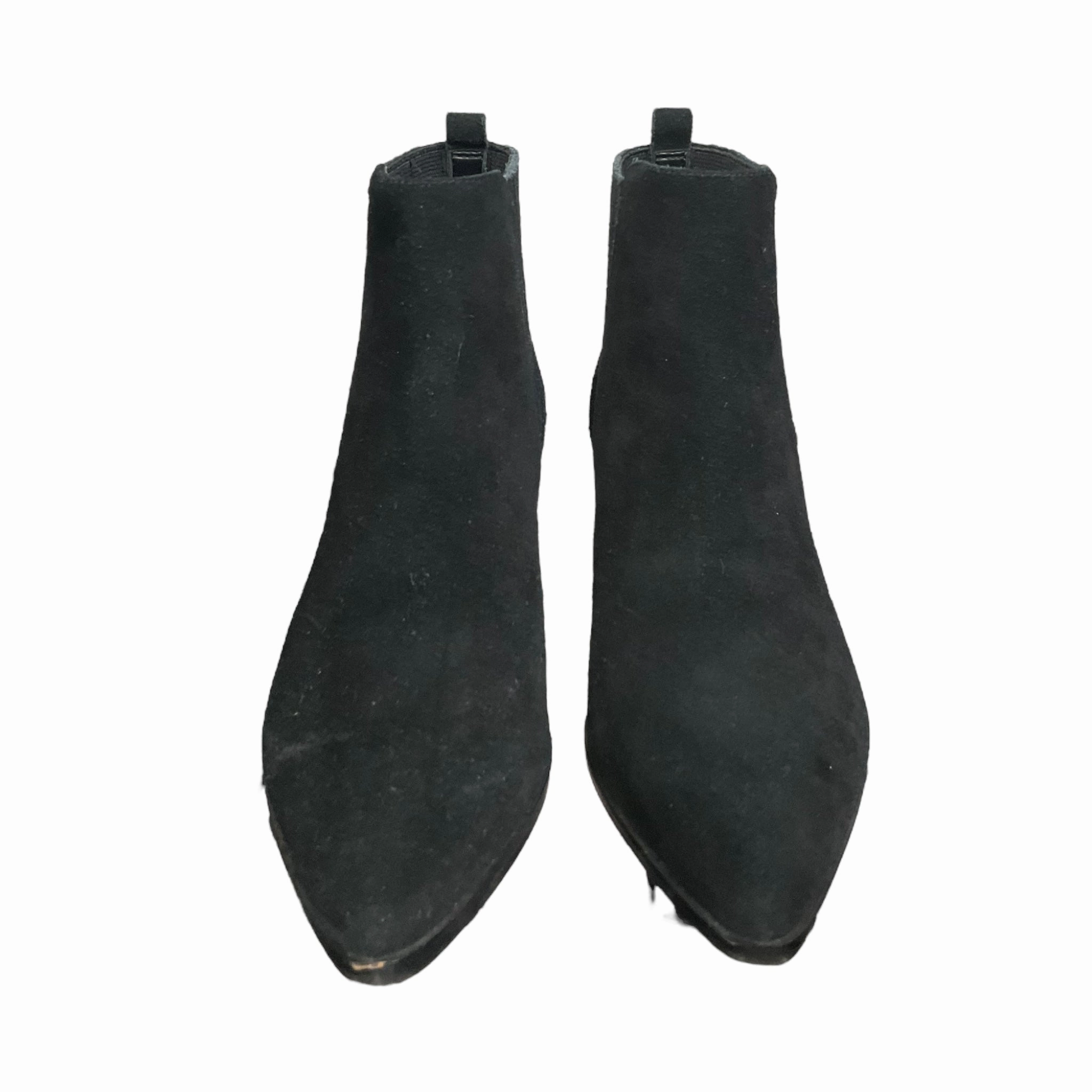 Reliable Footwear Weather Proof Boots Ankle Heels By Marc Fisher In Black, Size: 6