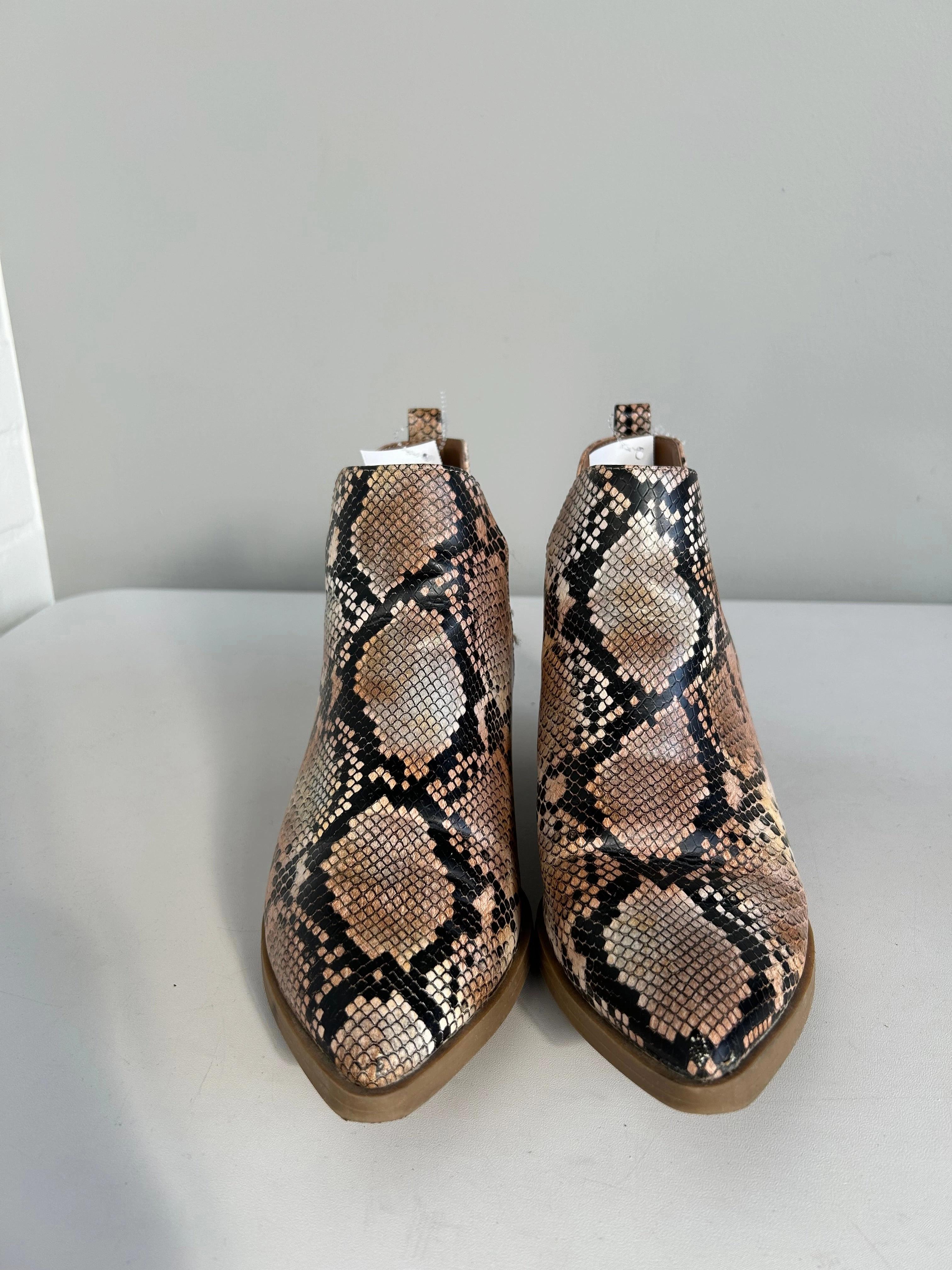 Boots Ankle Heels By Universal Thread In Snakeskin Print, Size: 6.5 Wild Soul Fitness Enthusiast