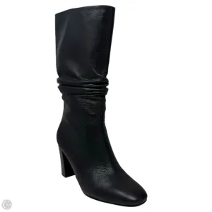Charlotte Slouch Boots By Johnston & Murphy In Black, Size: 8 Day Outing