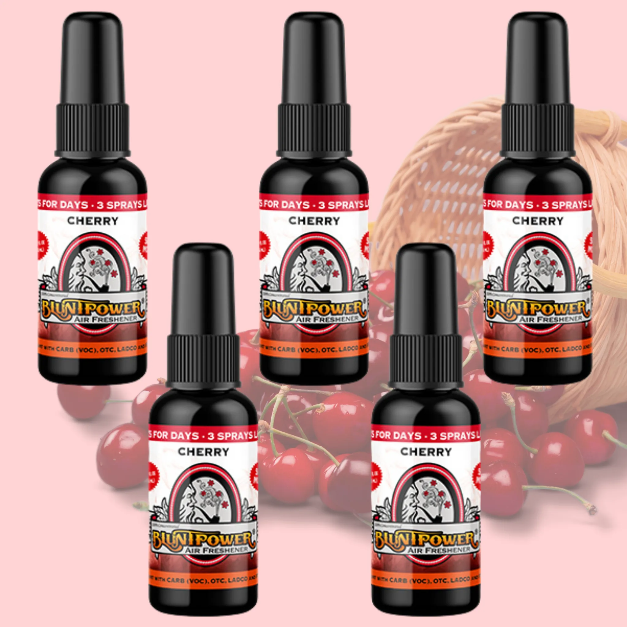 Cherry Peach Air Freshener Spray
