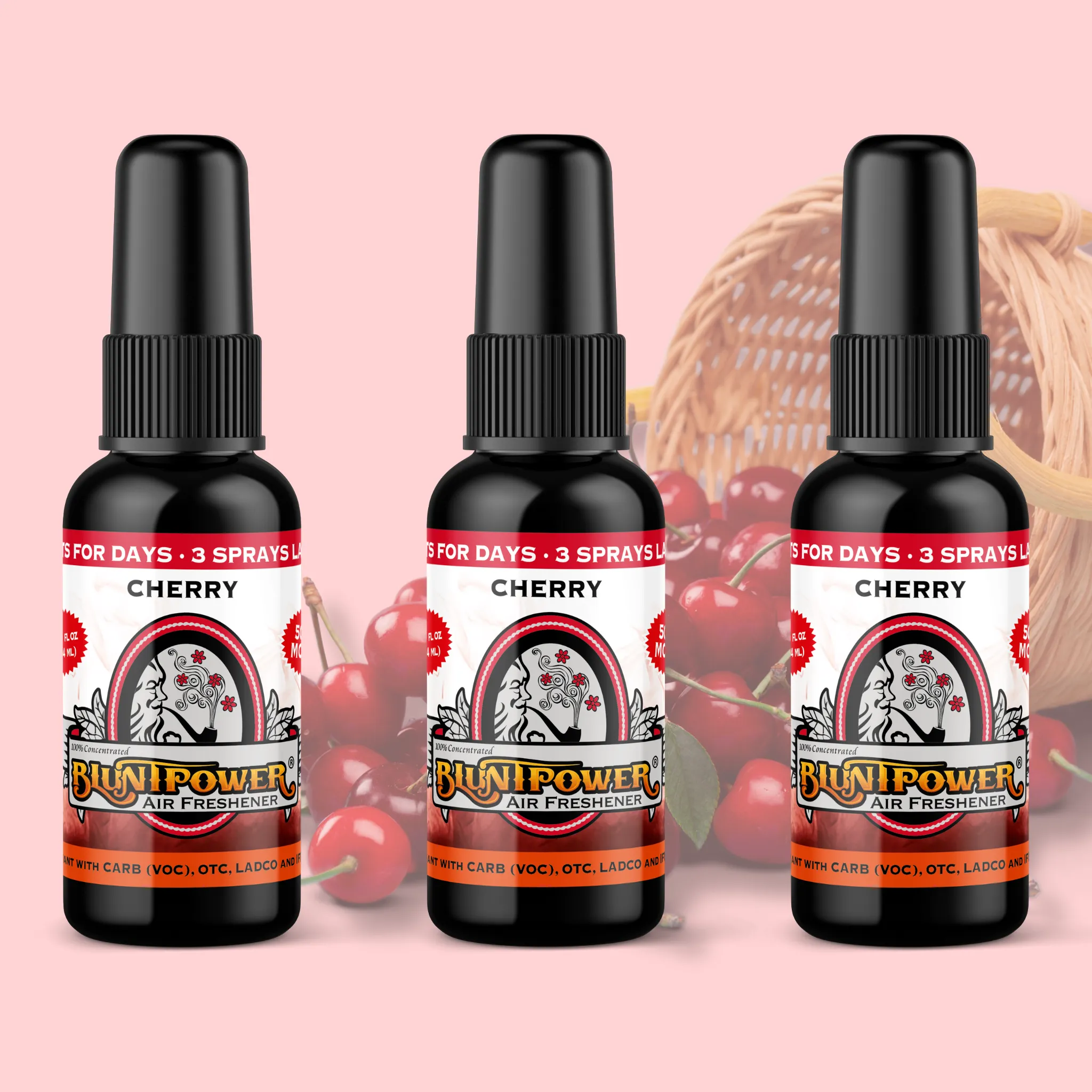 Cherry Peach Air Freshener Spray