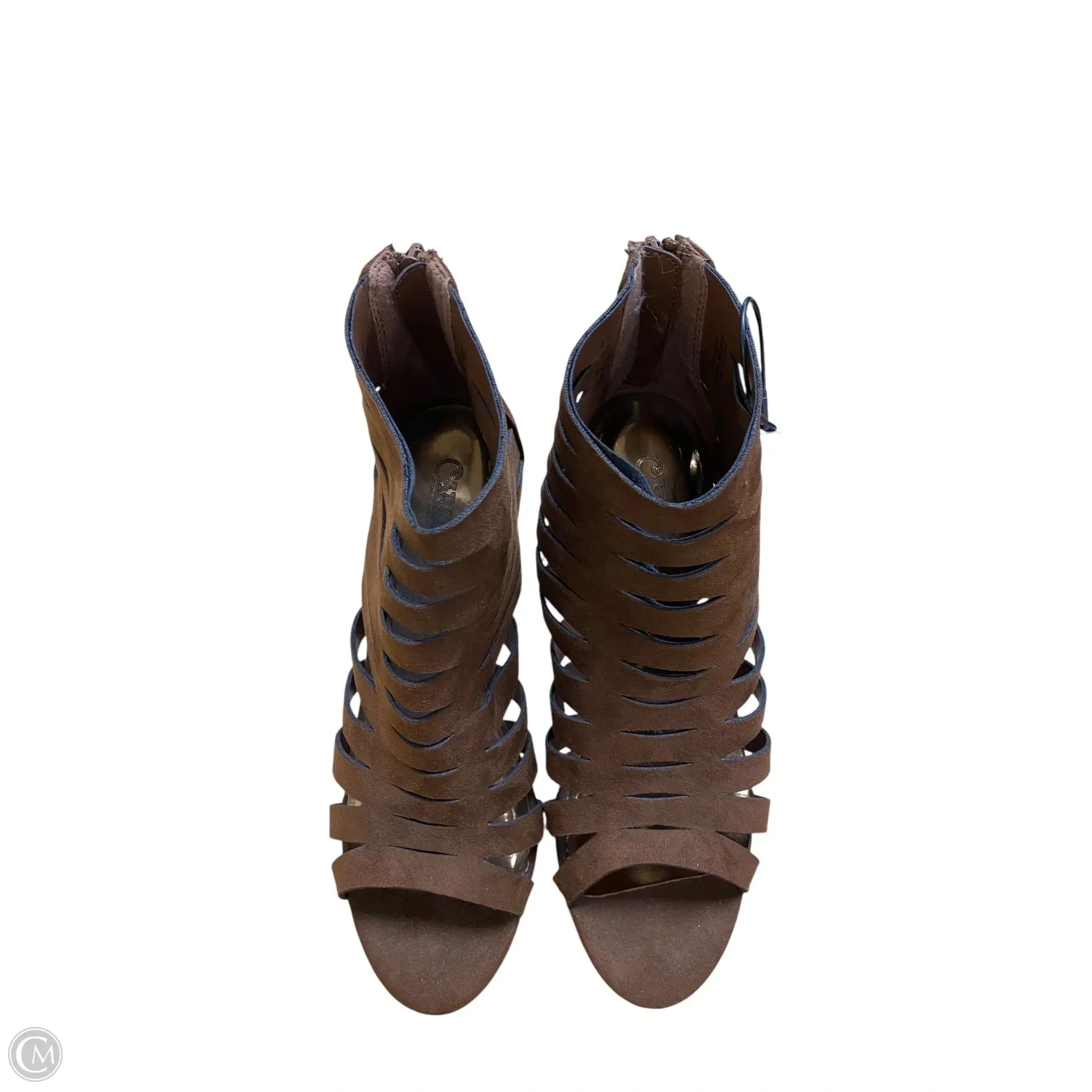 Shoes Heels Block By Carlos By Carlos Santana In Brown, Size: 8.5 Perfect Pair