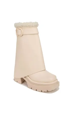 Circus NY by Sam Edelman Women's Noah Mid Calf Boots, Vanilla Bean, 8.5
