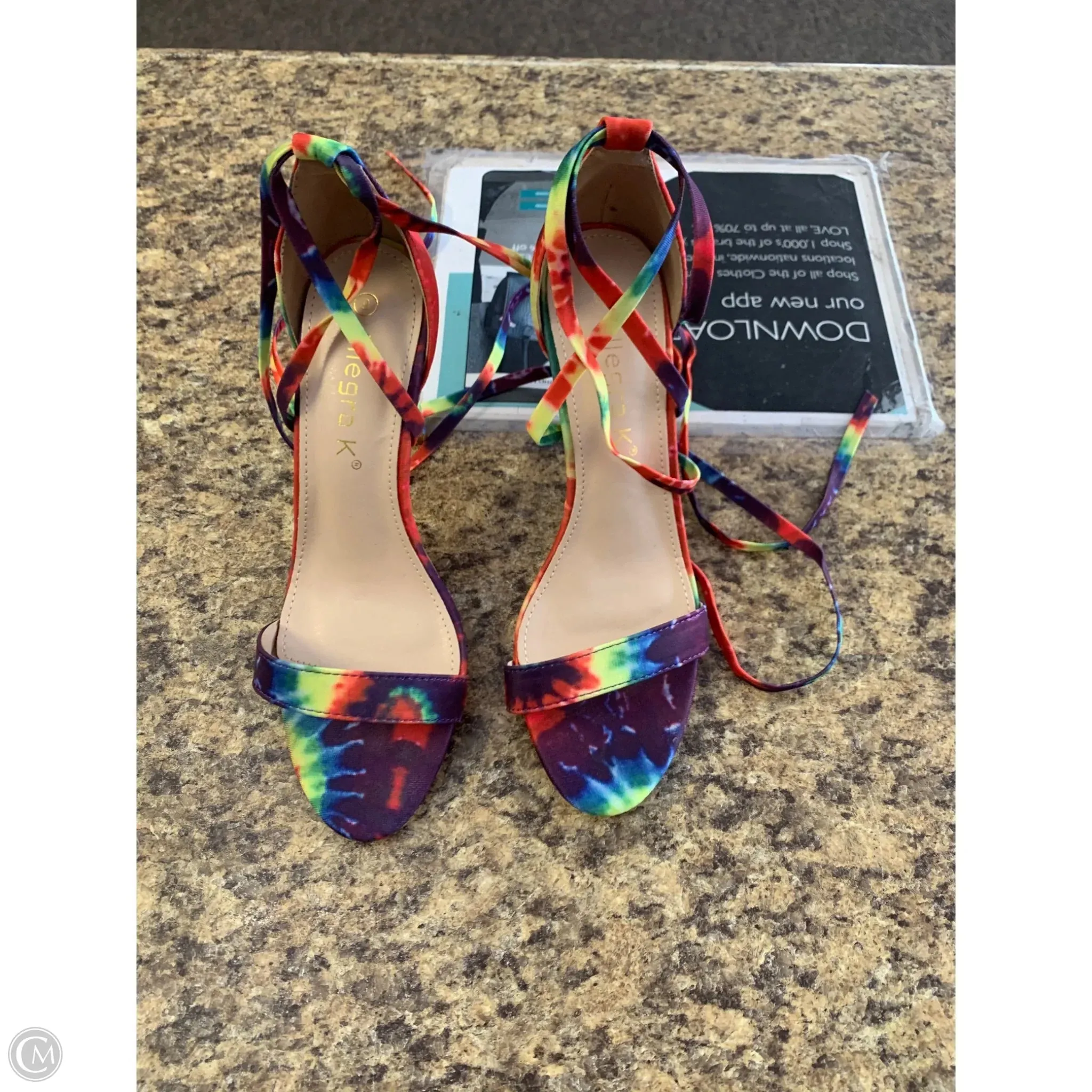 Shoes Heels Stiletto By Allegra K In Multi-colored, Size: 9 Casual High Heel Shoes
