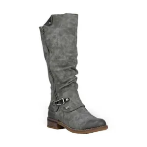 Women's Rieker Fabrizia 52 Grey Mid Season Timeless Layering