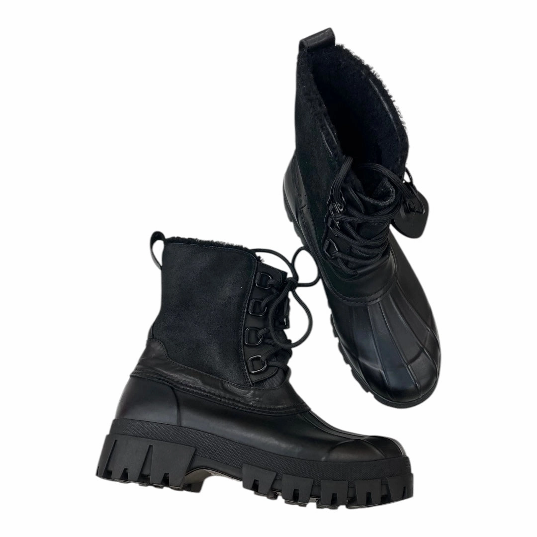 Boots Ankle Heels By Rag And Bone In Black, Size:8.5 Flexible Frame River Crossing
