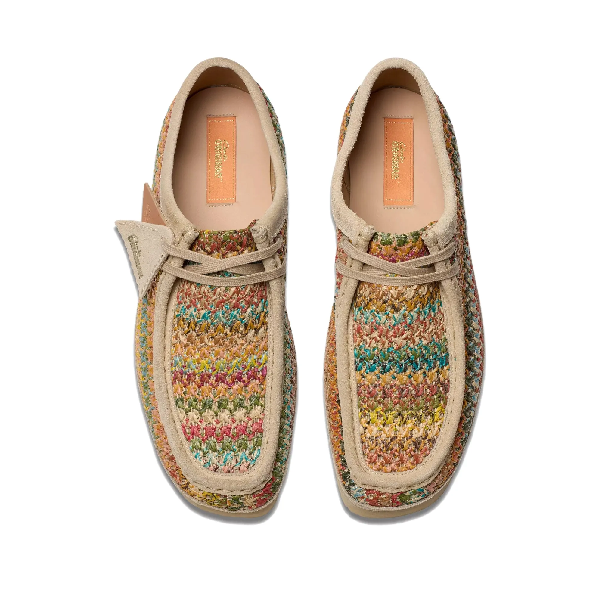 popularity - brand shoes Clarks Mens Wallabee Raffia Somerset Shoes