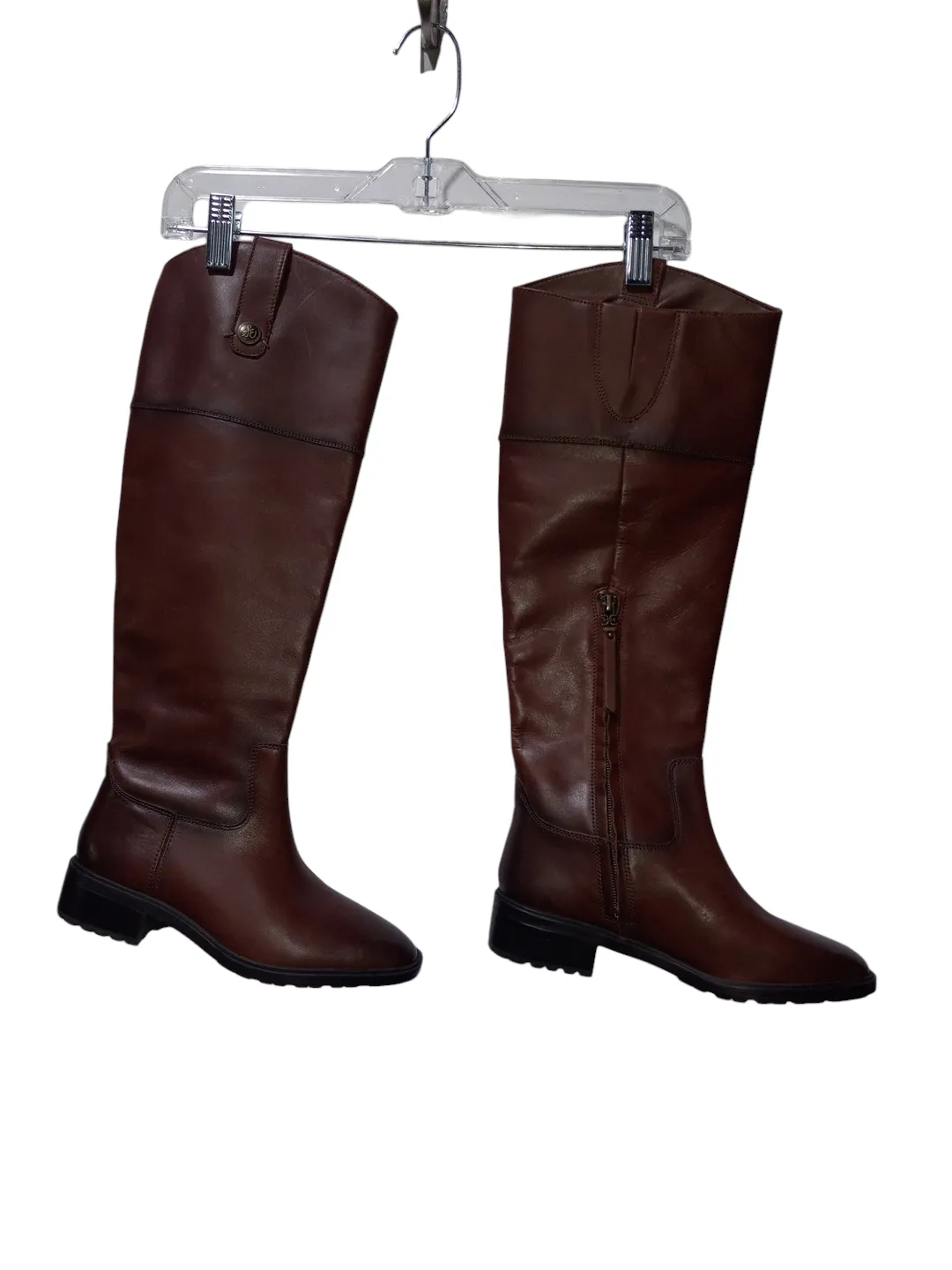Stretchable Urban Fashion Boots Knee Flats By Sam Edelman  Size: 5