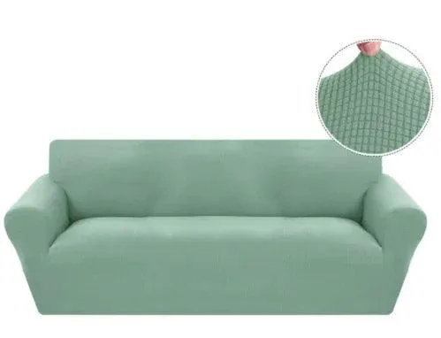 Classic Knitted Pattern Full Sofa Cover