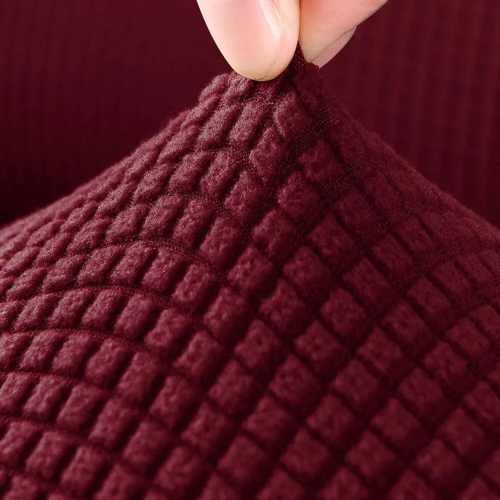 Classic Knitted Pattern Full Sofa Cover