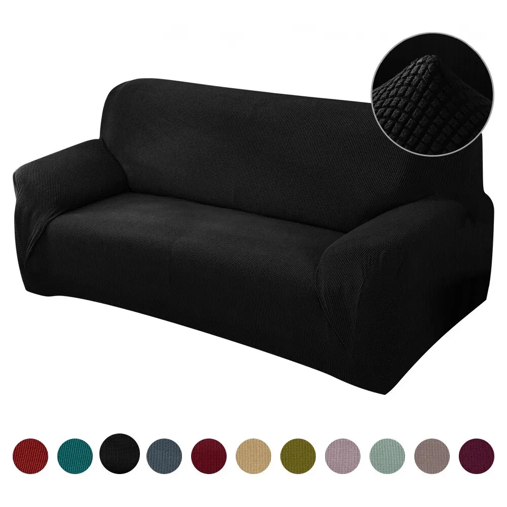 Classic Knitted Pattern Full Sofa Cover