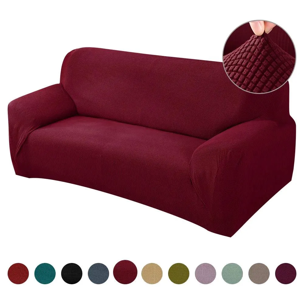 Classic Knitted Pattern Full Sofa Cover