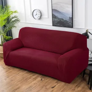 Classic Knitted Pattern Full Sofa Cover