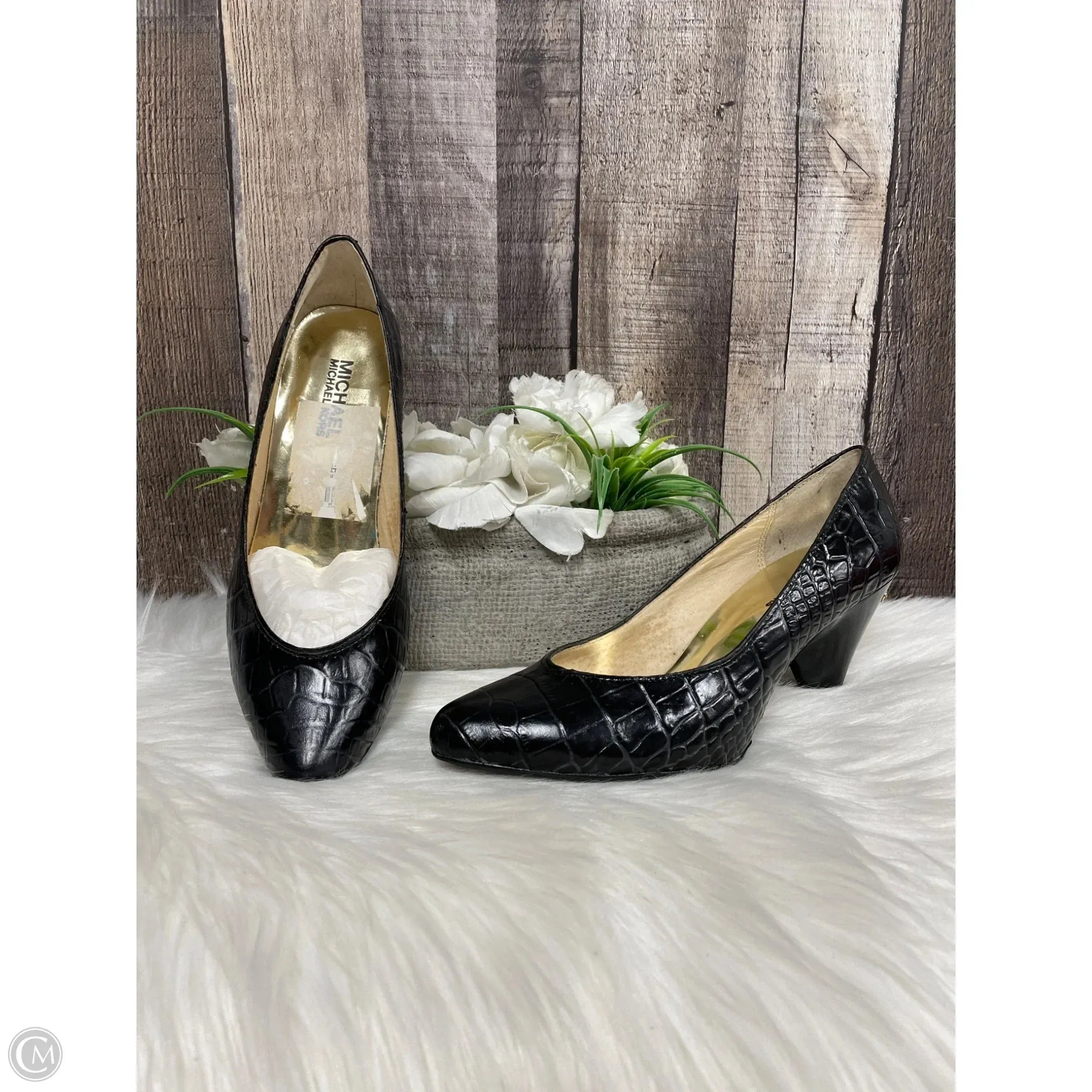 Shoes Heels Block By Michael By Michael Kors In Black, Size: 6 Good elasticity