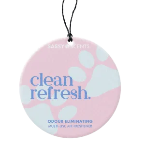 Clean Refresh Odour Eliminating Hanging Car Freshener