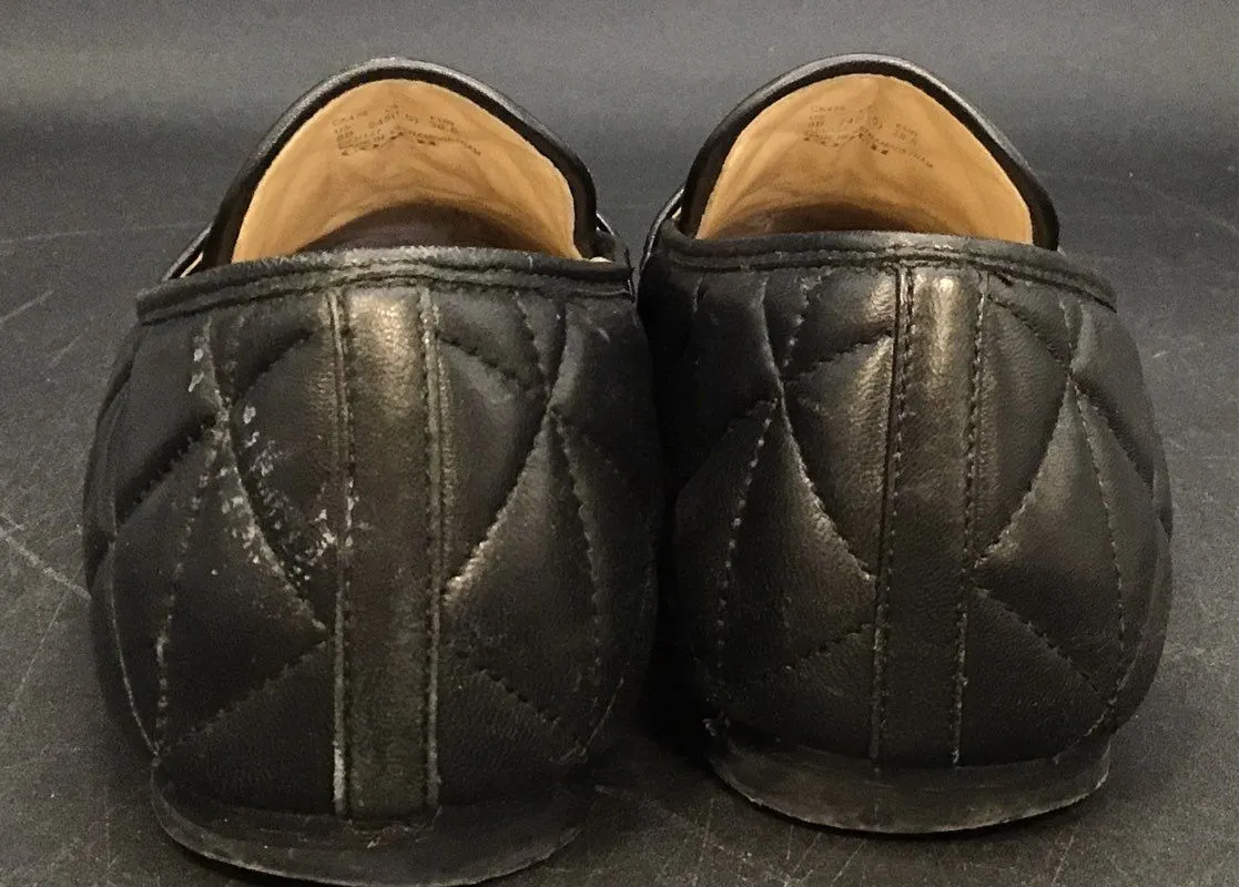 Coach Women's Black Loafer Flats - Size 8B