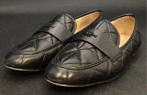 Coach Women's Black Loafer Flats - Size 8B