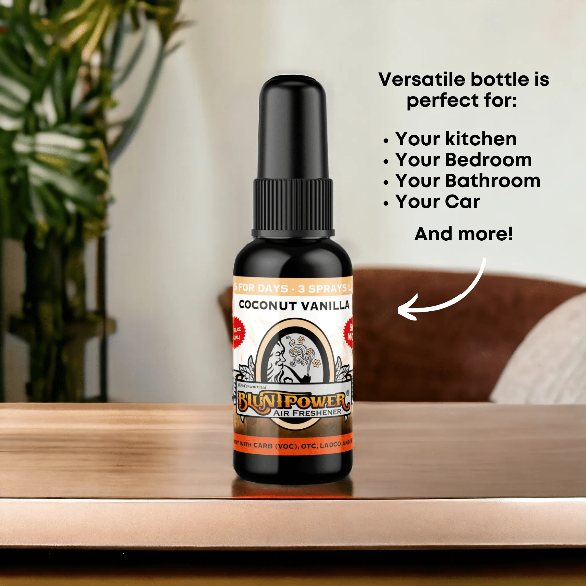 Coconut Vanilla Air Freshener Spray