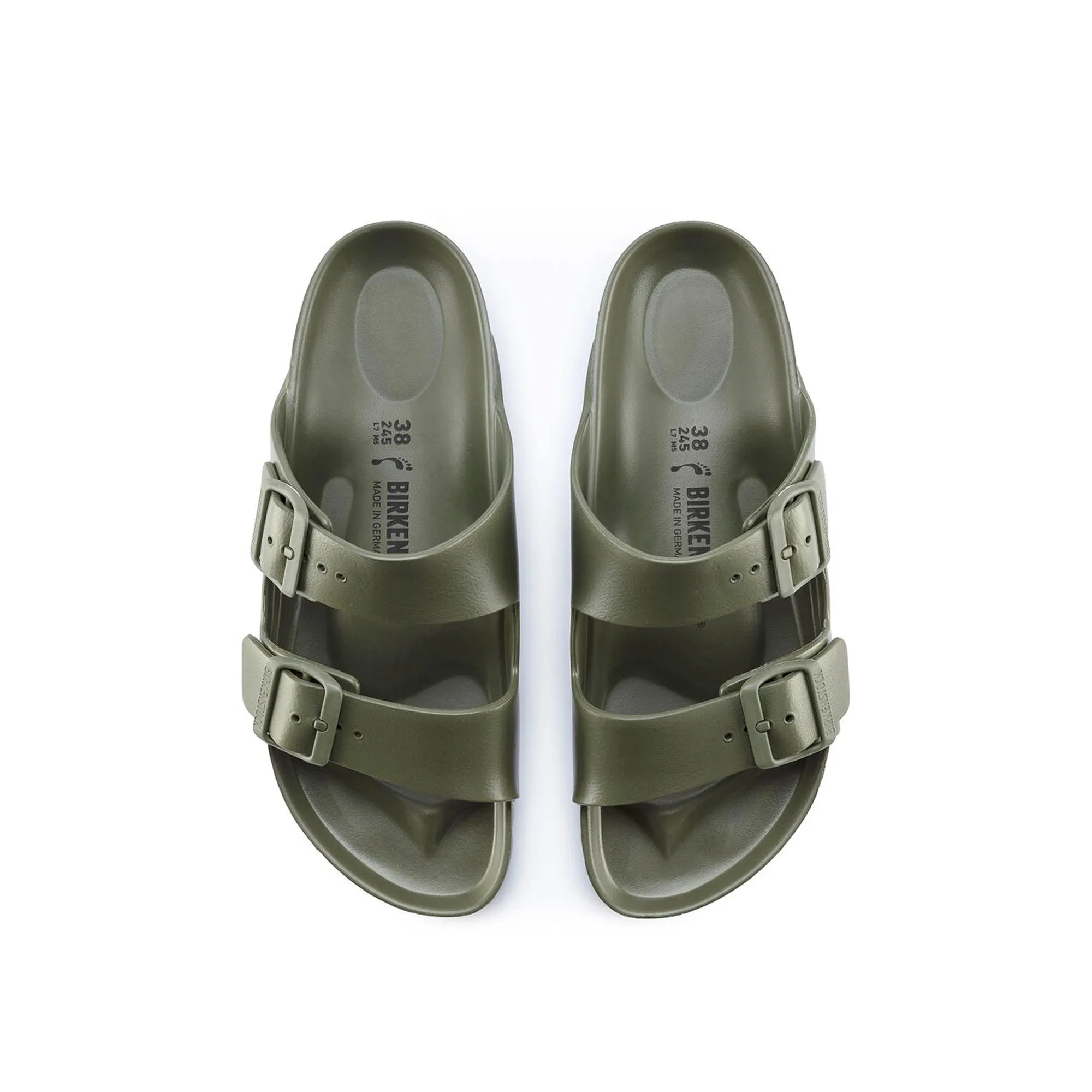 fabric - finish - design shoes Birkenstock Mens Arizona EVA Sandals Khaki