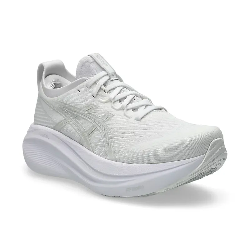 Weekend Trip Women's Gel-Nimbus 27 White/Glacier Grey