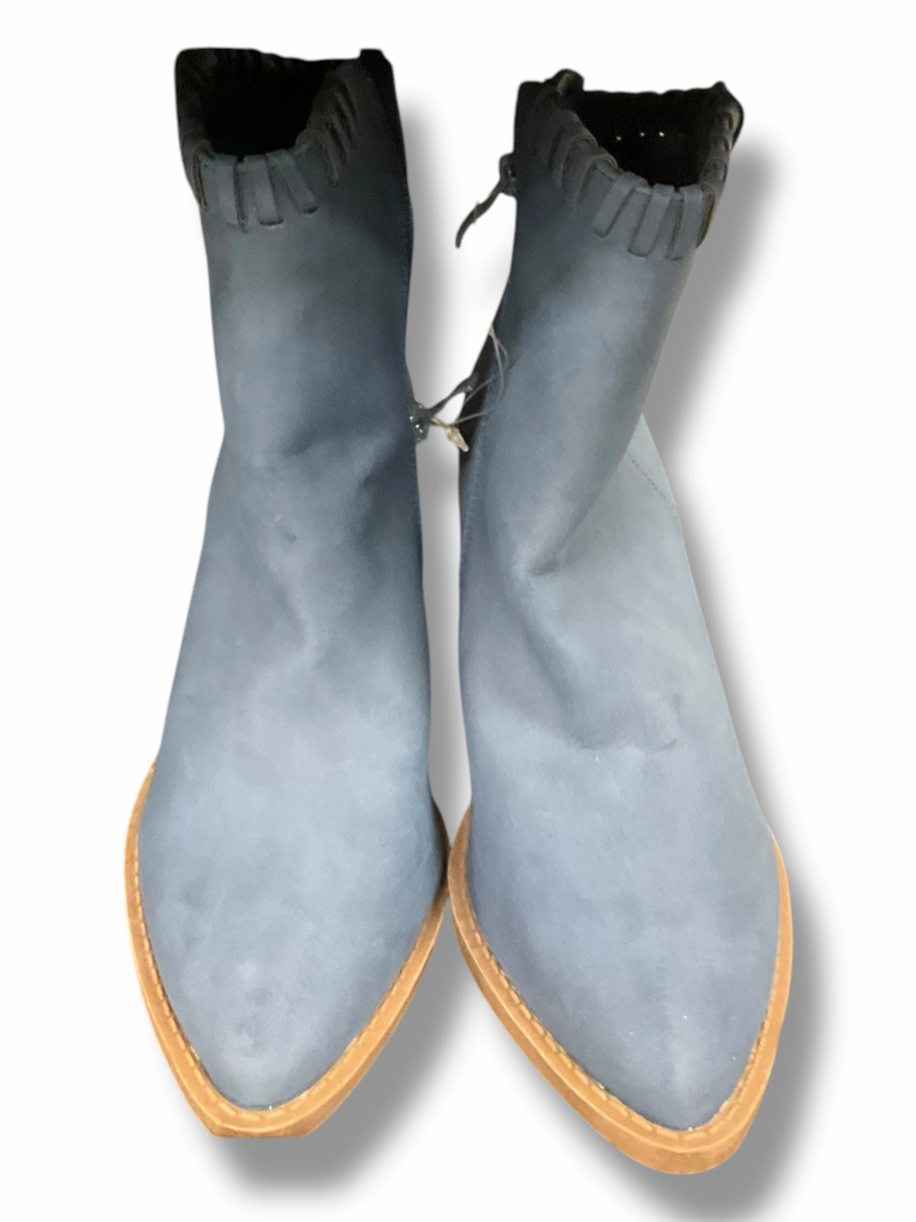 Boots Ankle Heels By Forever In Navy, Size: 6.5 Insulated Night Travel Scandi Cool