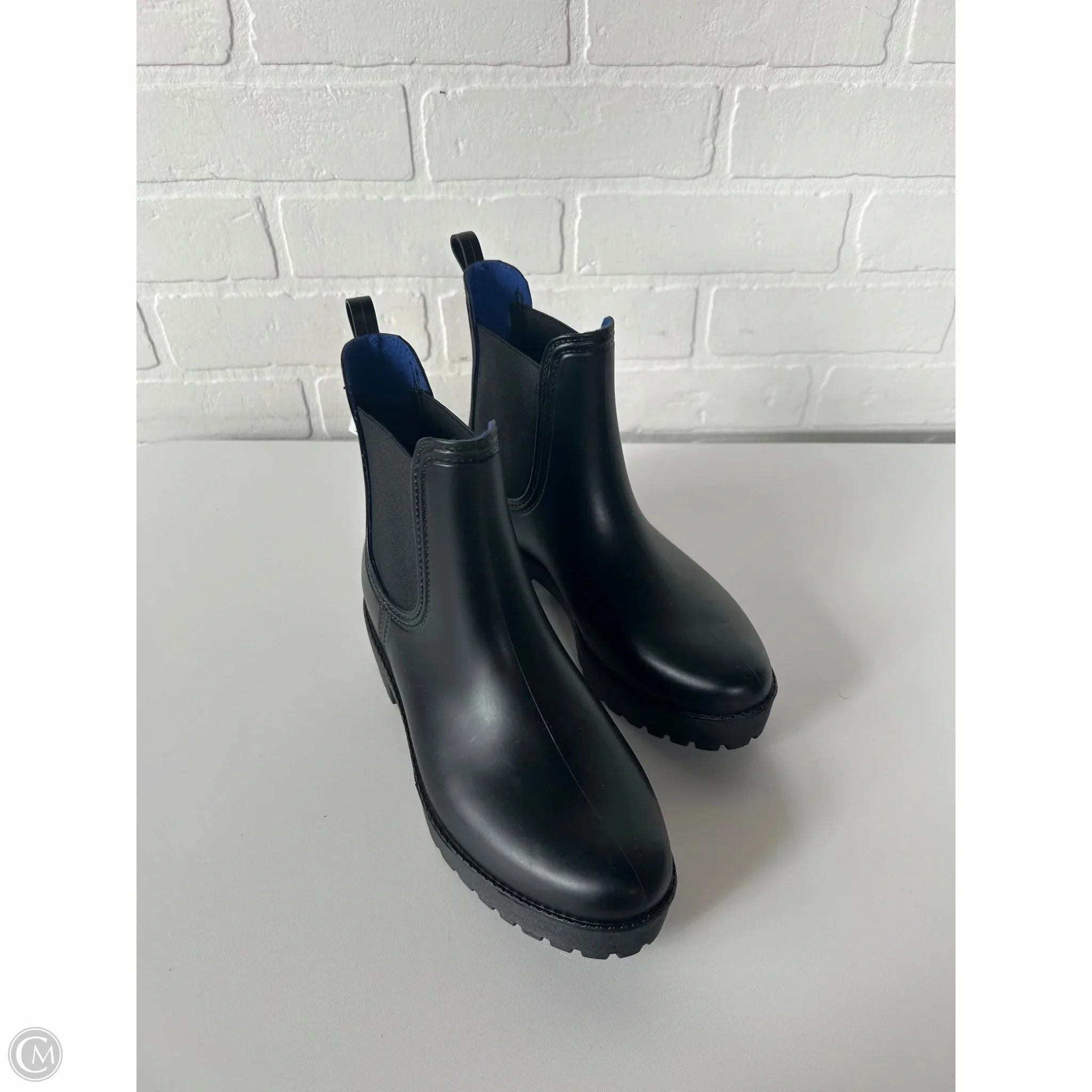 Boots Ankle Heels By Nine West In Black, Size: 5 Comfortable Heel Counter