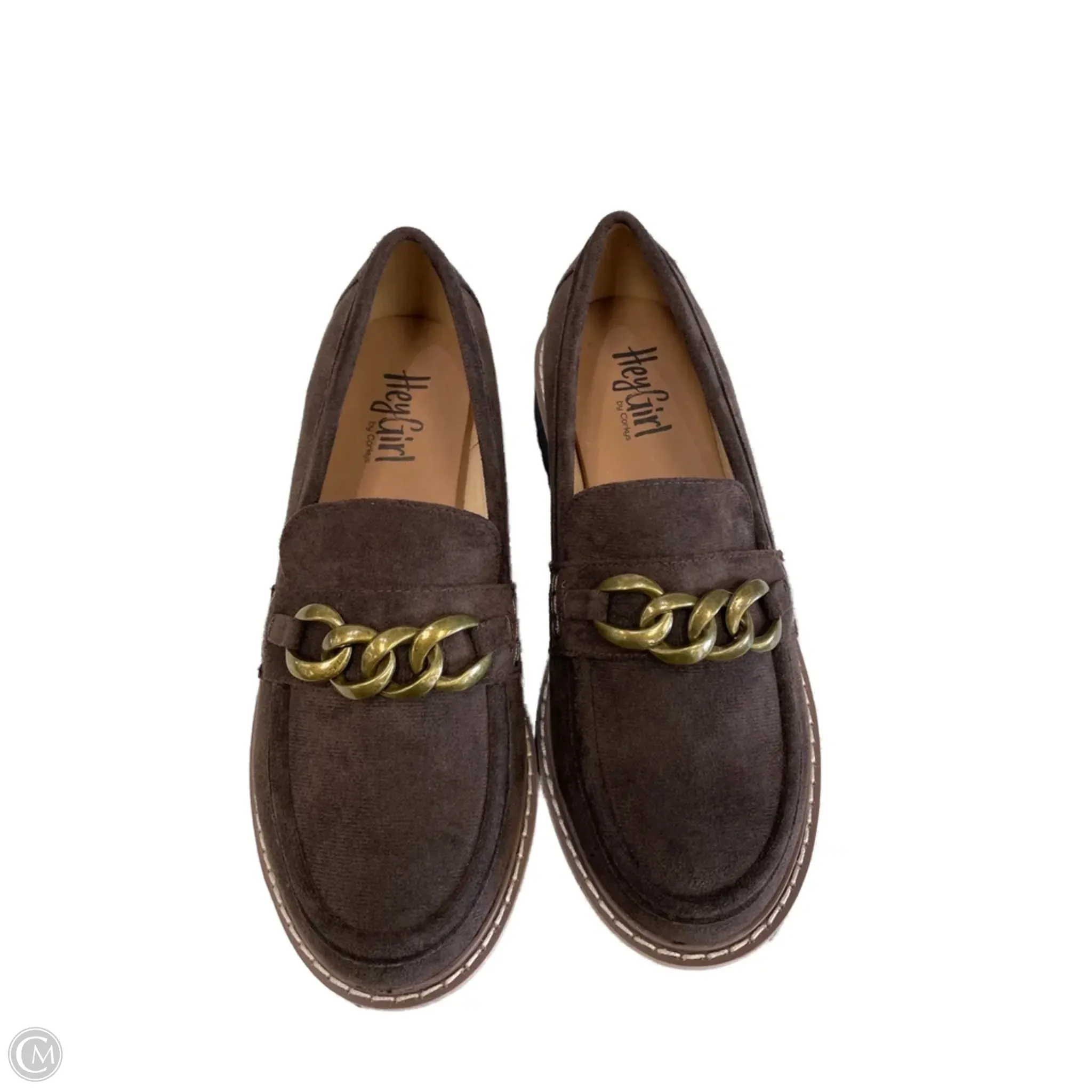 Shoes Heels Block By Corkys In Brown, Size: 7 Traction pattern Party Shoes