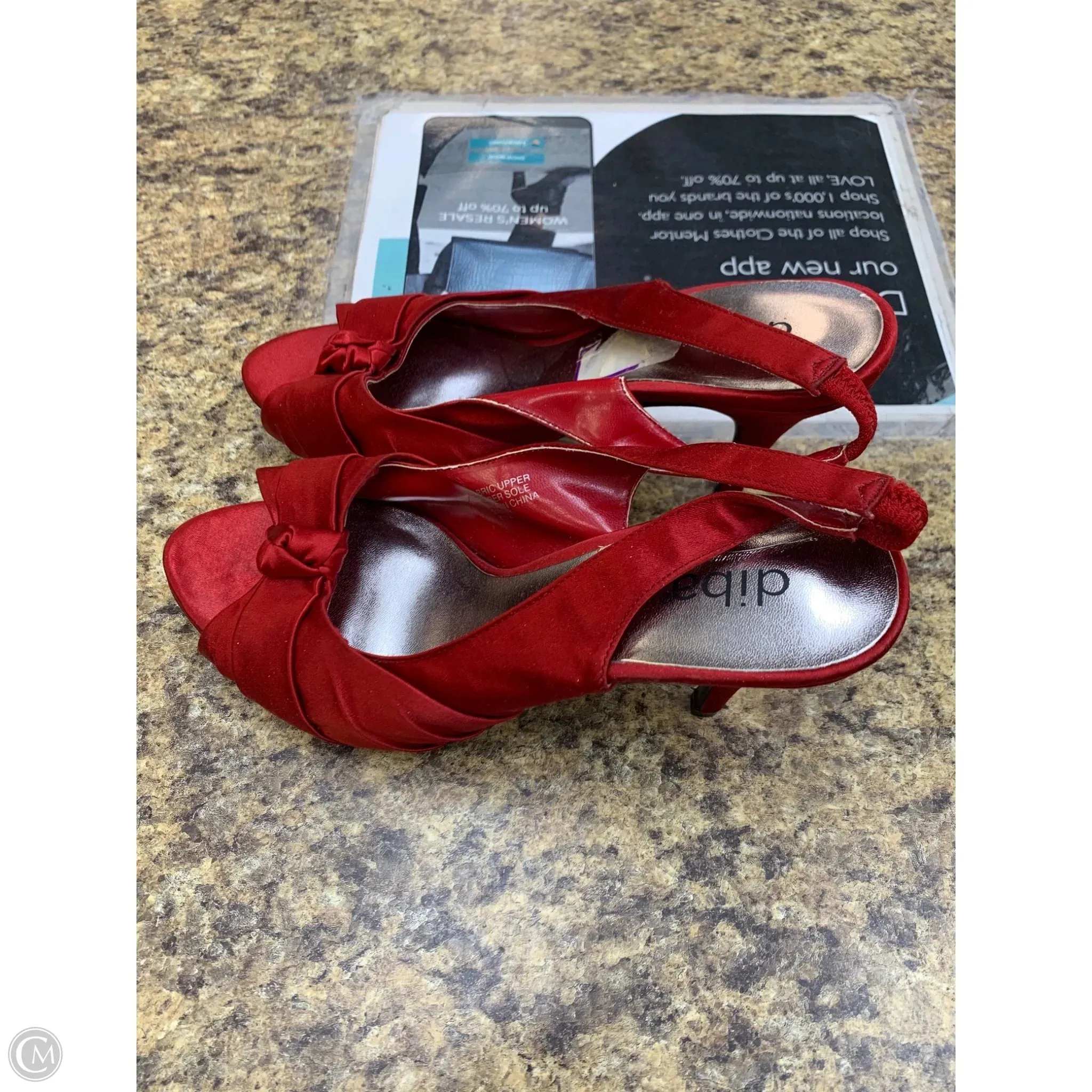 Fashion Heels for Fall Shoes Heels Stiletto By Diba In Red, Size: 8.5