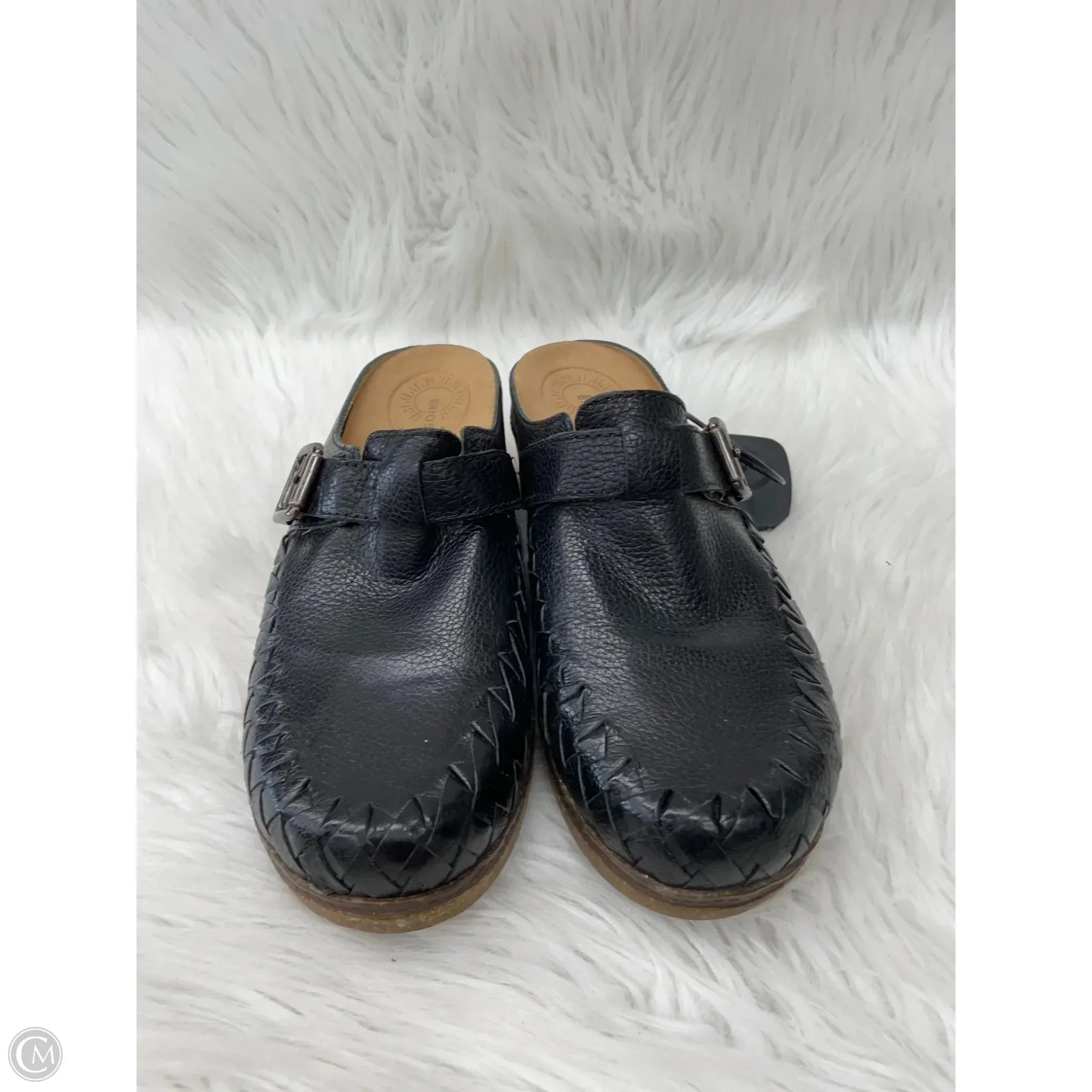 Luxury Detail Shoes Heels Block By Clothes Mentor In Black, Size: 6