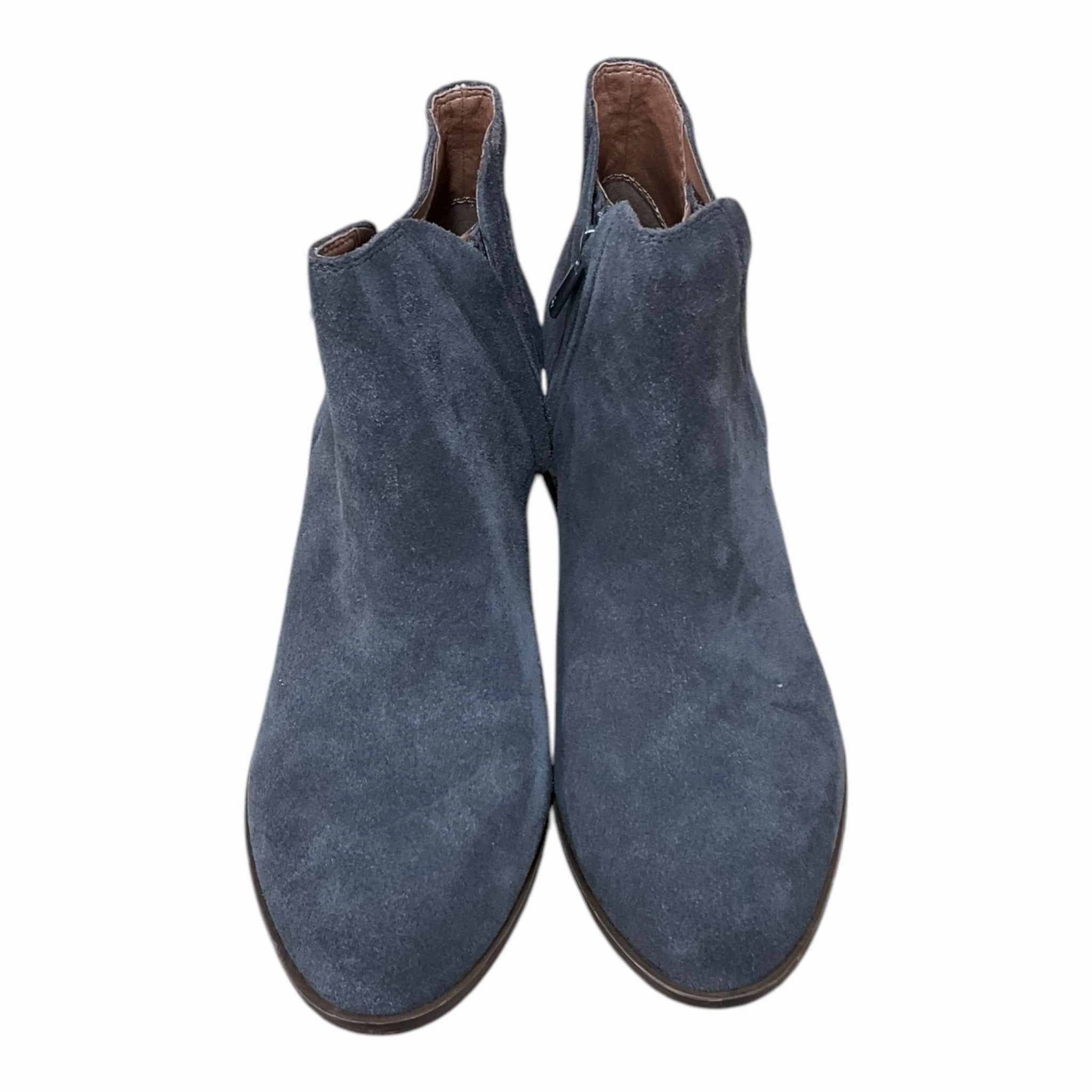 Heavy Terrain Durable Sole Boots Ankle Heels By Lucky Brand In Grey, Size: 9