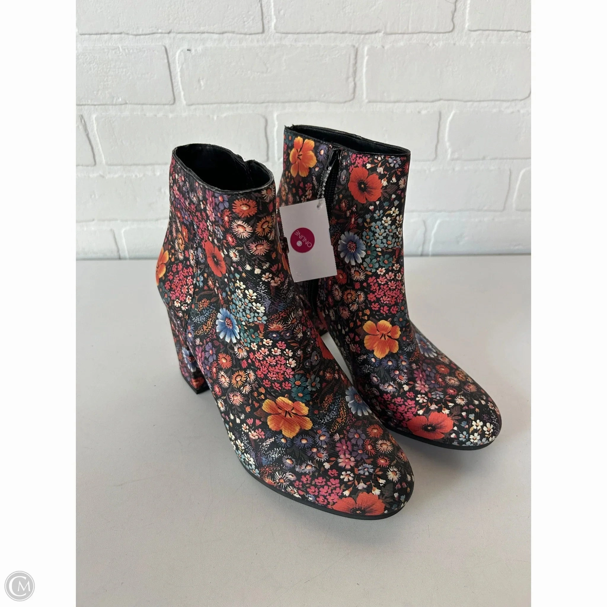 Boots Ankle Heels By Lucky Brand In Black & Red, Size: 8 Mud Resistant Trail Exploration