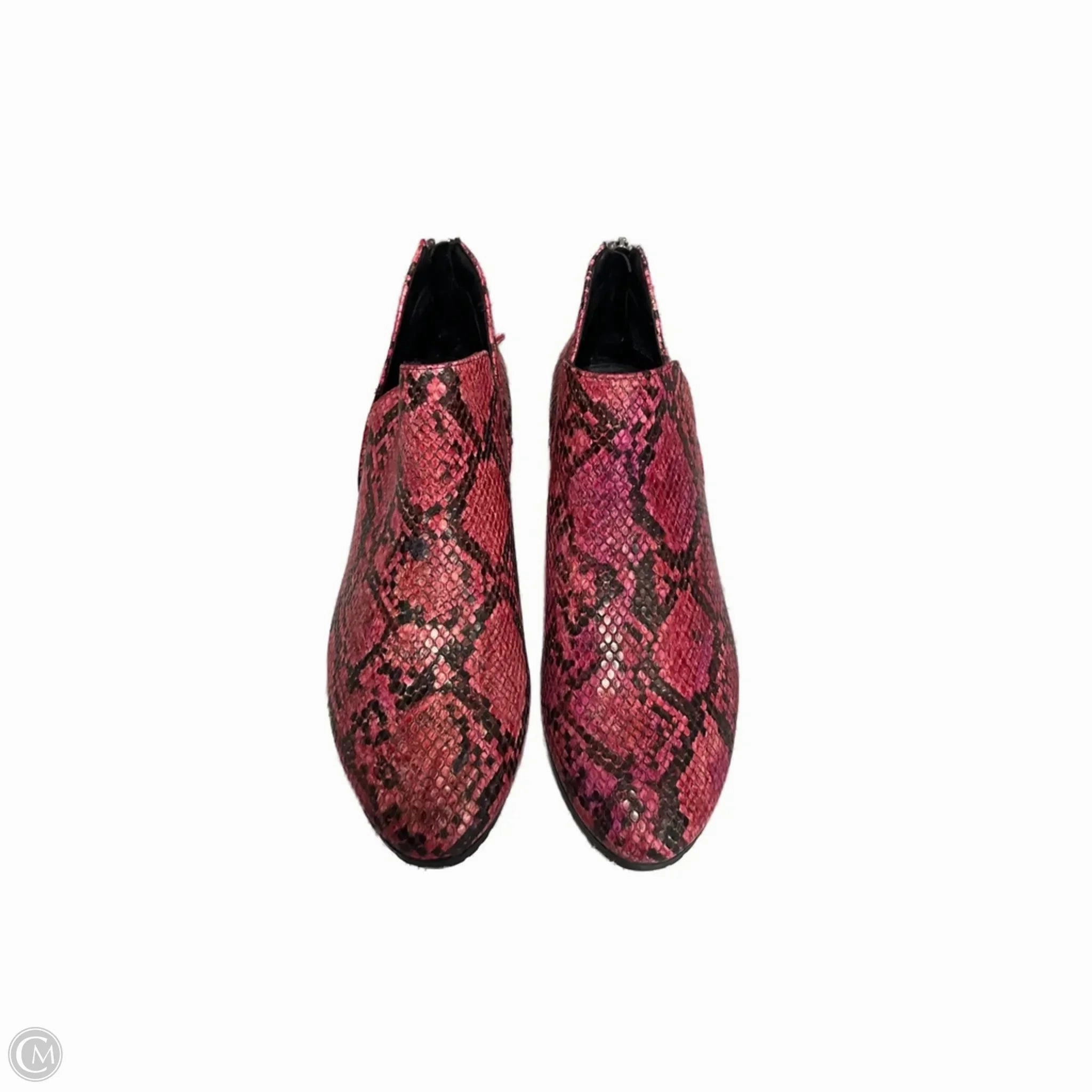 Boots Ankle Heels By Kenneth Cole Reaction In Animal Print, Size: 7 Rugged Built Cold Climate