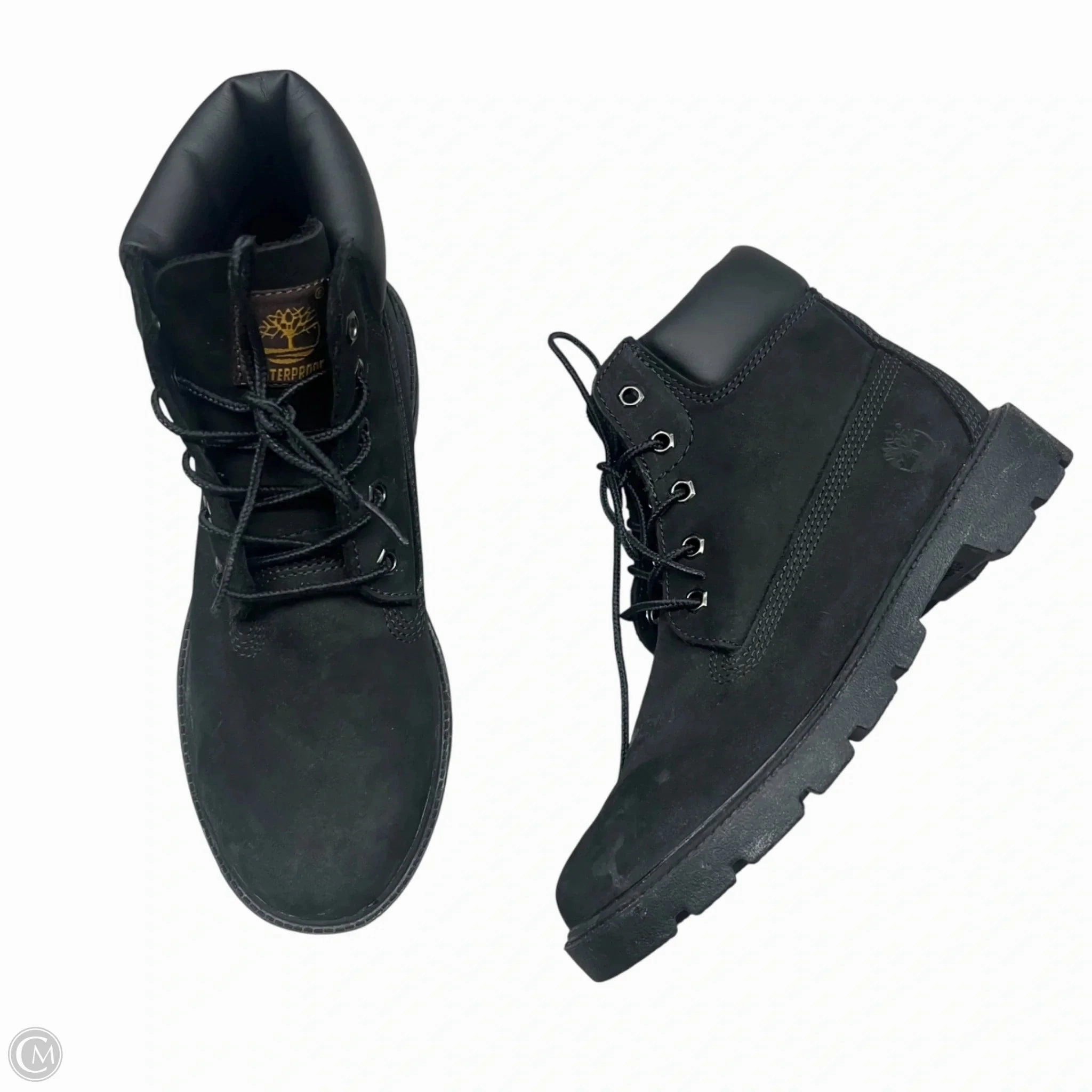 Boots Ankle Heels By Timberland In Black, Size: 5.5 Hiking Boots