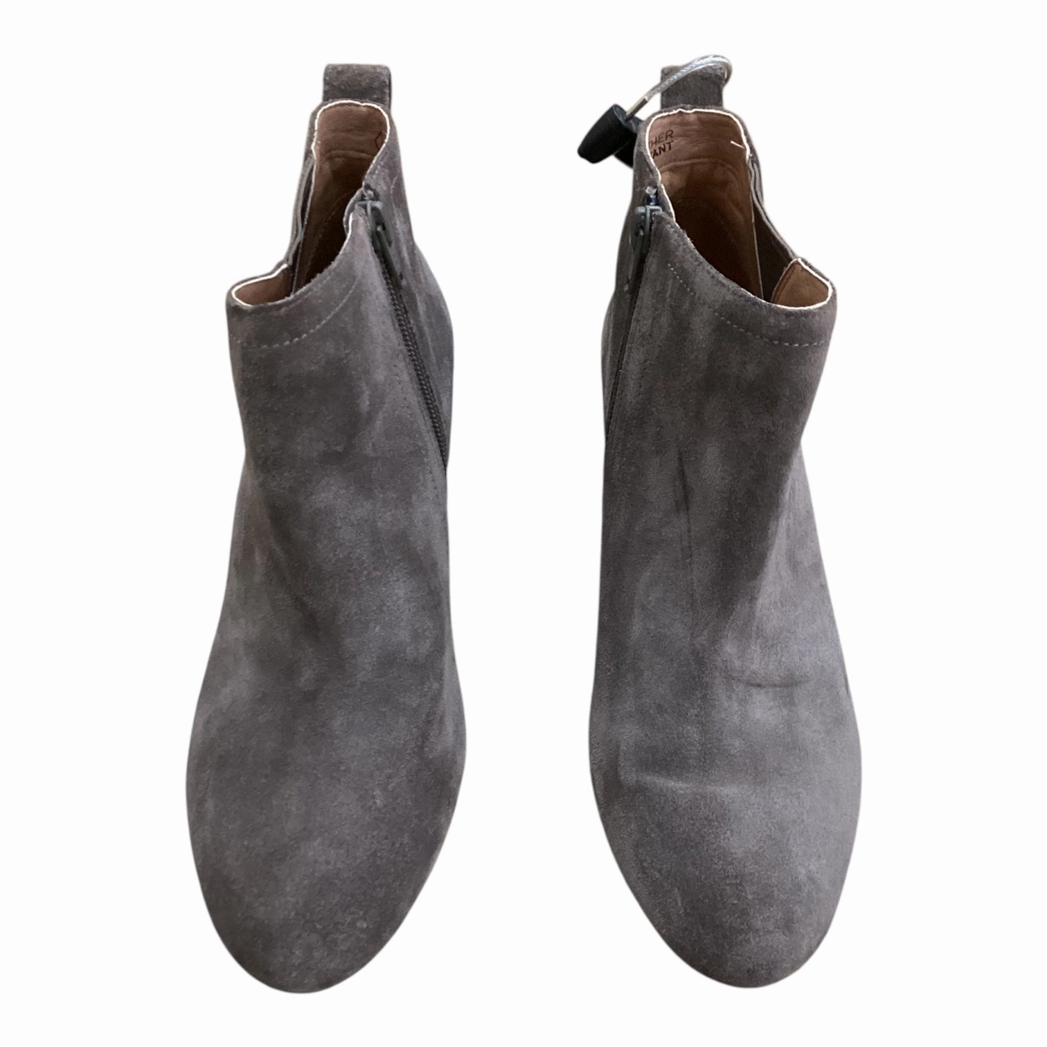 Boots Ankle Heels By Vionic In Grey, Size:9 Dream Walk