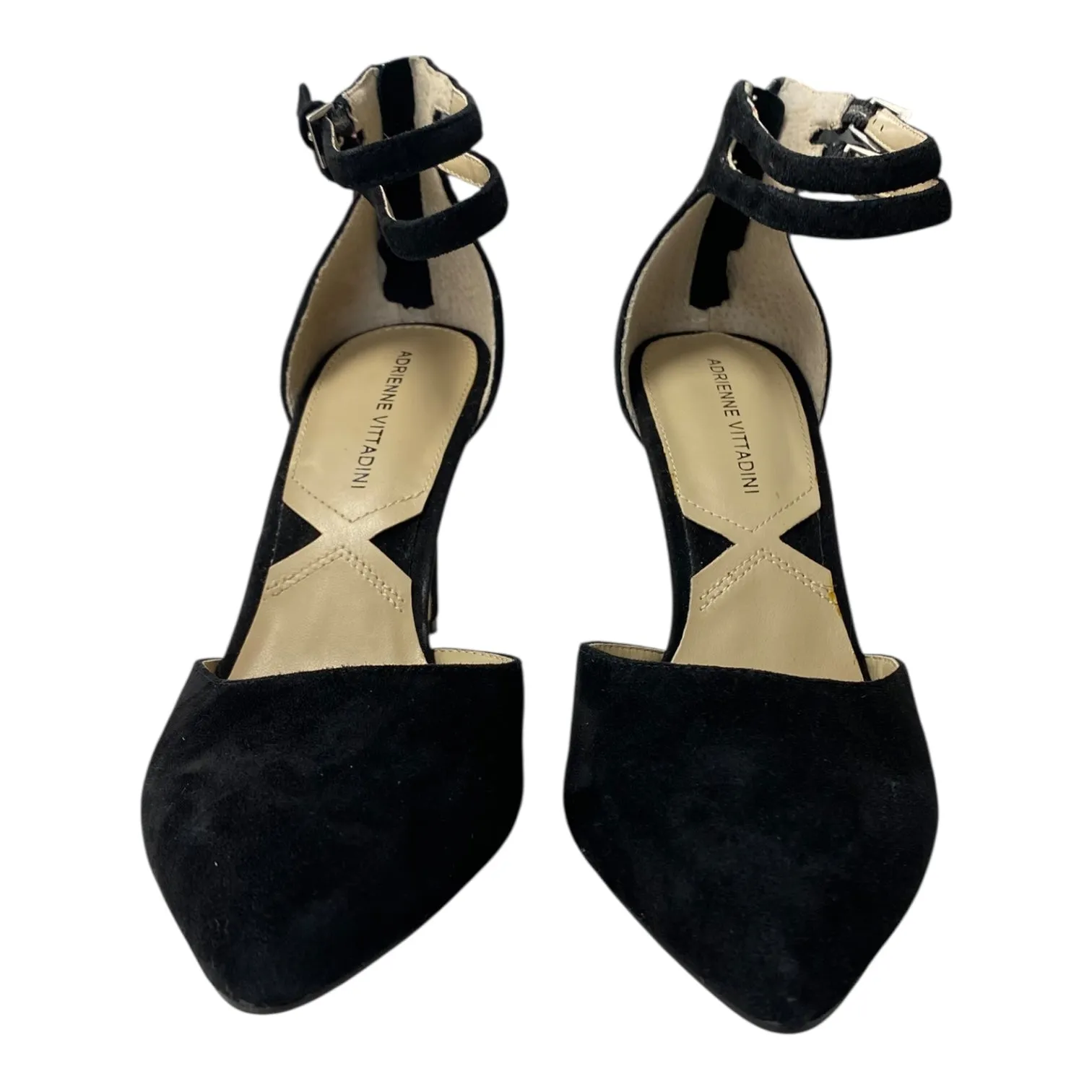 Shoes Heels Stiletto By Adrienne Vittadini In Black, Size:8 Comfort Fit Work Chic