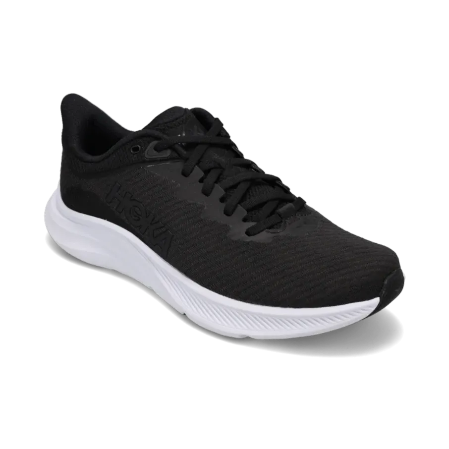 Men's Solimar Black/White jogging shoe equivalent sole