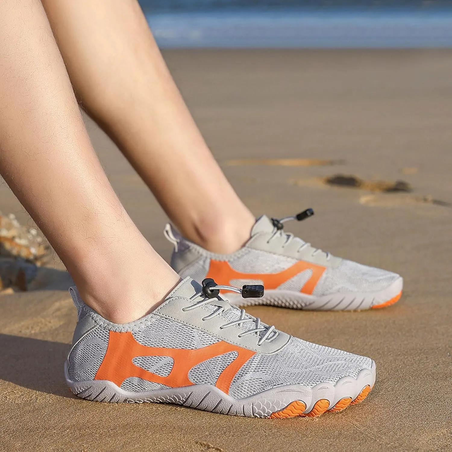 Couple Sports Shoes Outdoor Wading Non Slip Beach Diving Shoes Swimming Riding Fitness Plus Size Sneaker Men