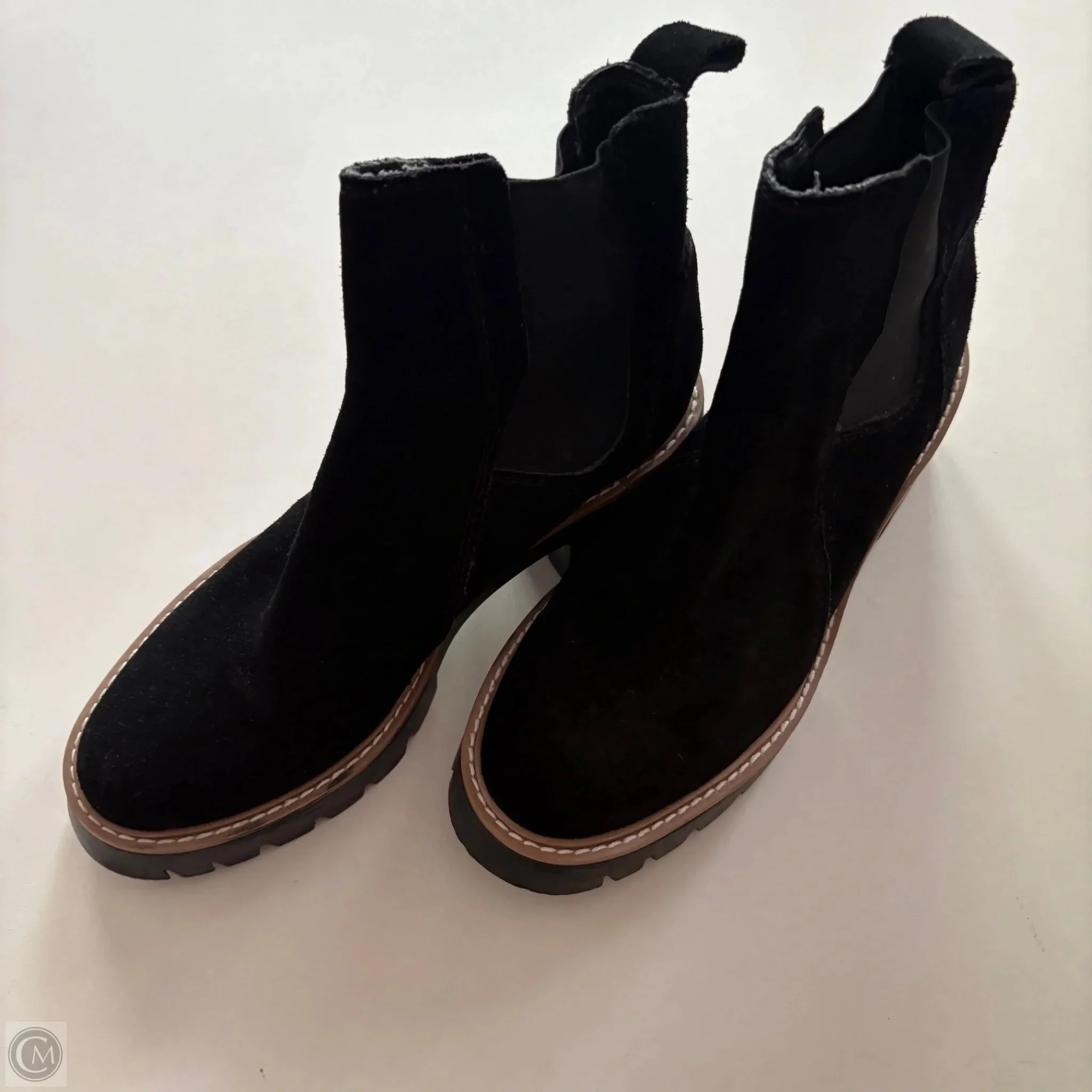 Outdoor Look Boots Ankle Heels By Dolce Vita In Black, Size: 7.5