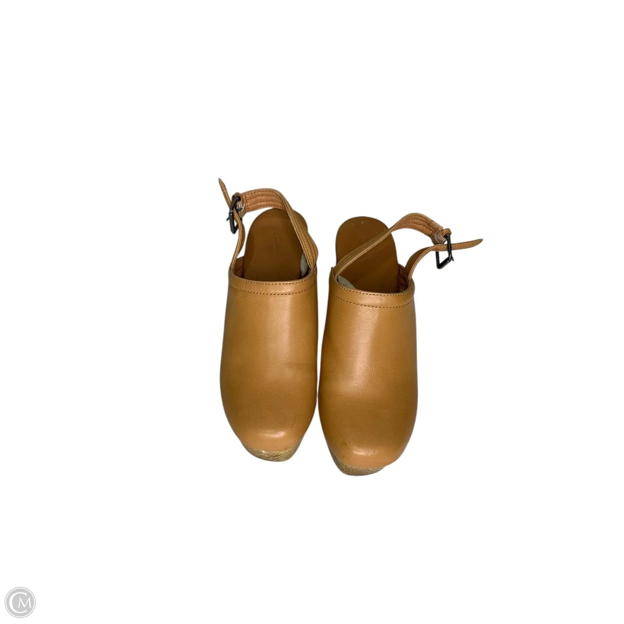 Shoes Heels Block By Universal Thread In Brown, Size: 7.5 Wide fit Luxury Pumps for Weddings