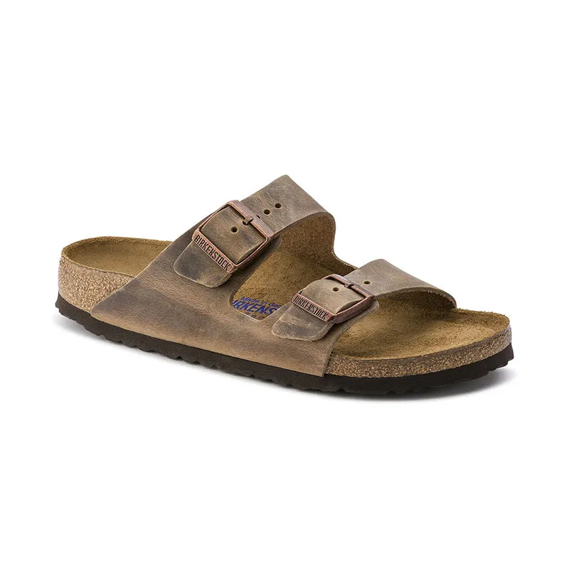 Superior Performance Women's Arizona Soft Footbed Tobacco Oiled Leather