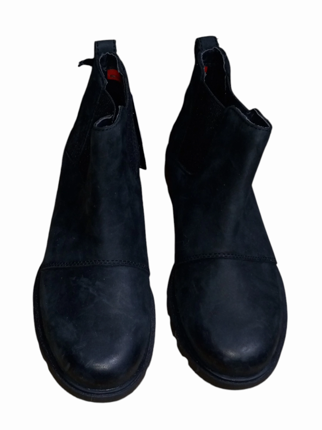 Boots Ankle Flats By Sorel In Black, Size: 5 Scandi Cool Cushioned heel